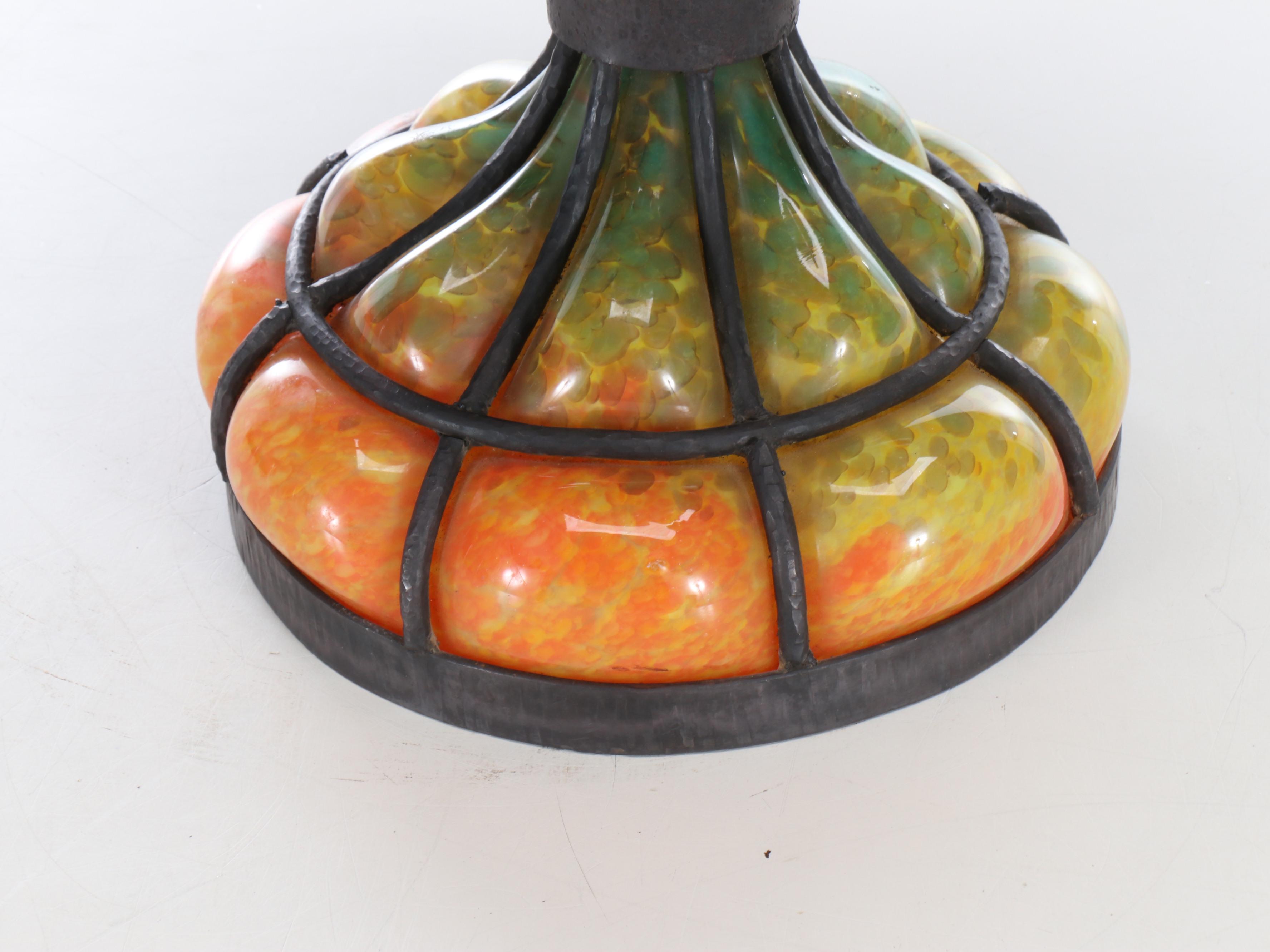Daum French Art Deco Lamp, Early to Mid-20th Century