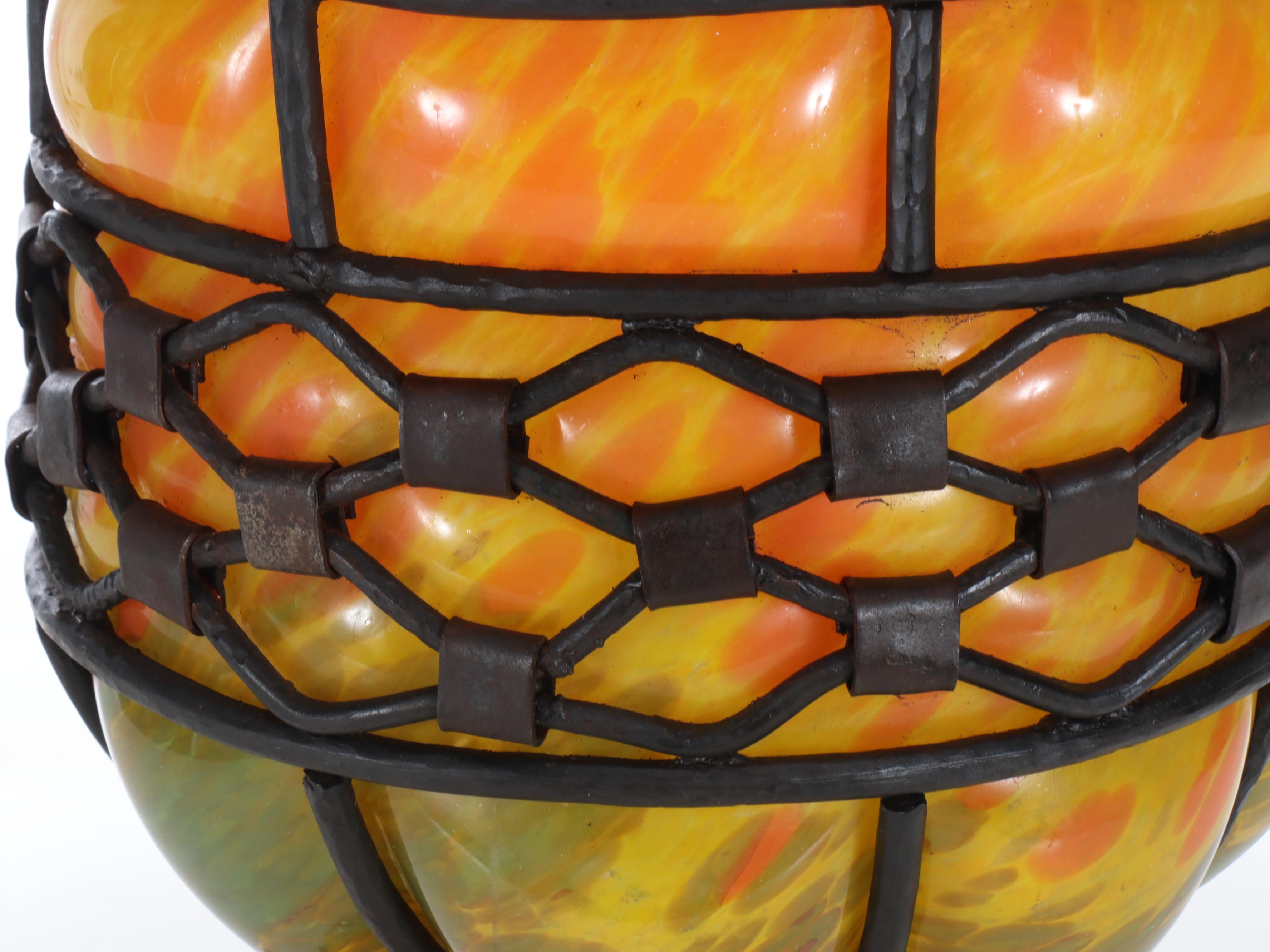 Daum French Art Deco Lamp, Early to Mid-20th Century