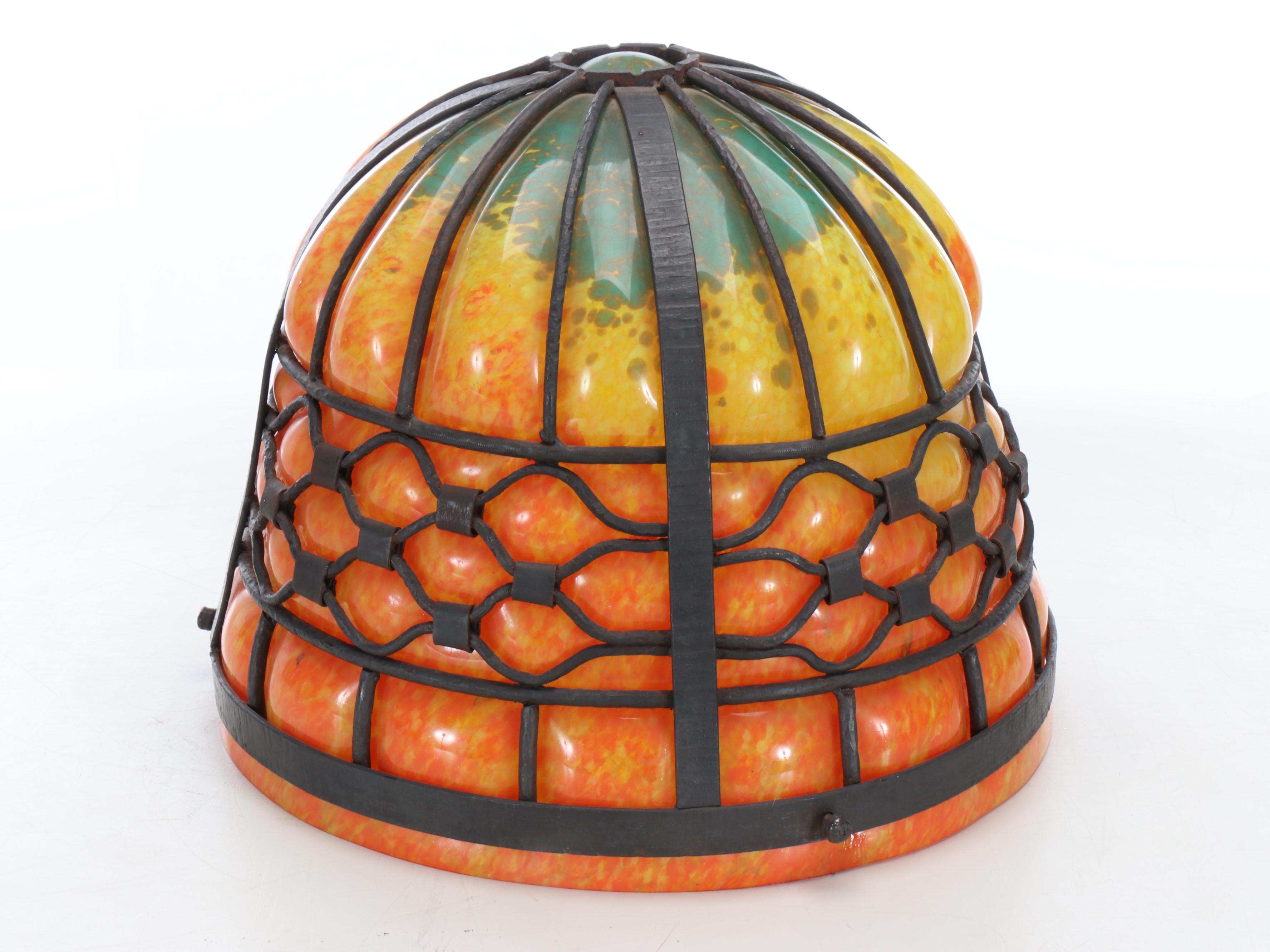 Daum French Art Deco Lamp, Early to Mid-20th Century