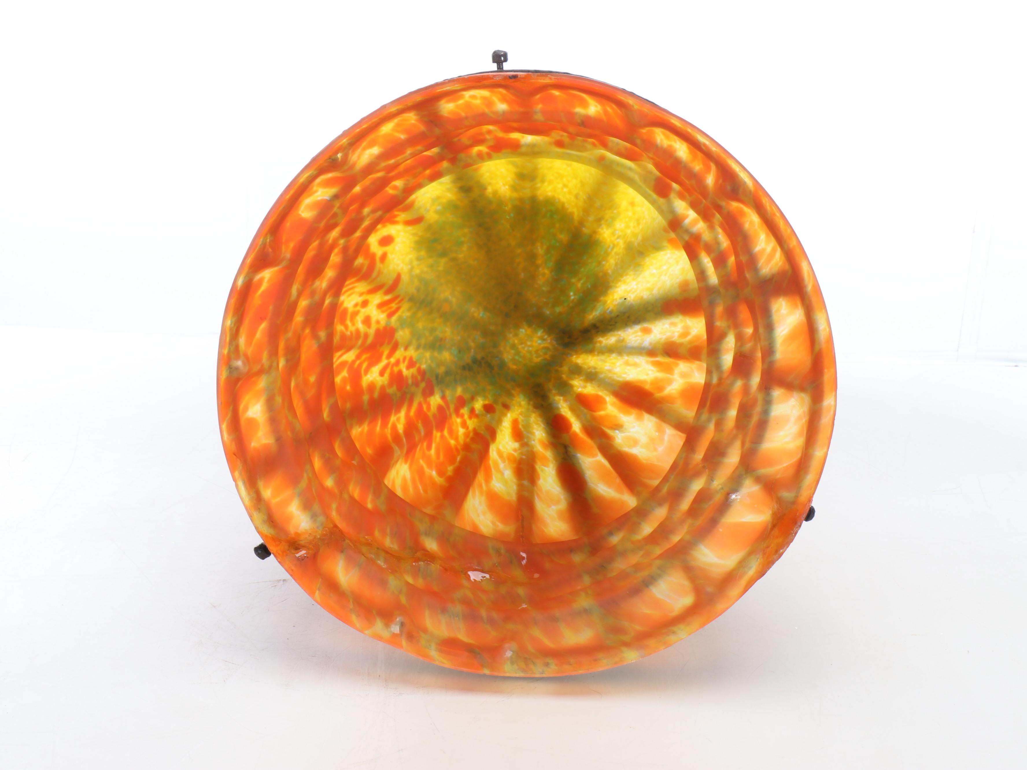 Daum French Art Deco Lamp, Early to Mid-20th Century