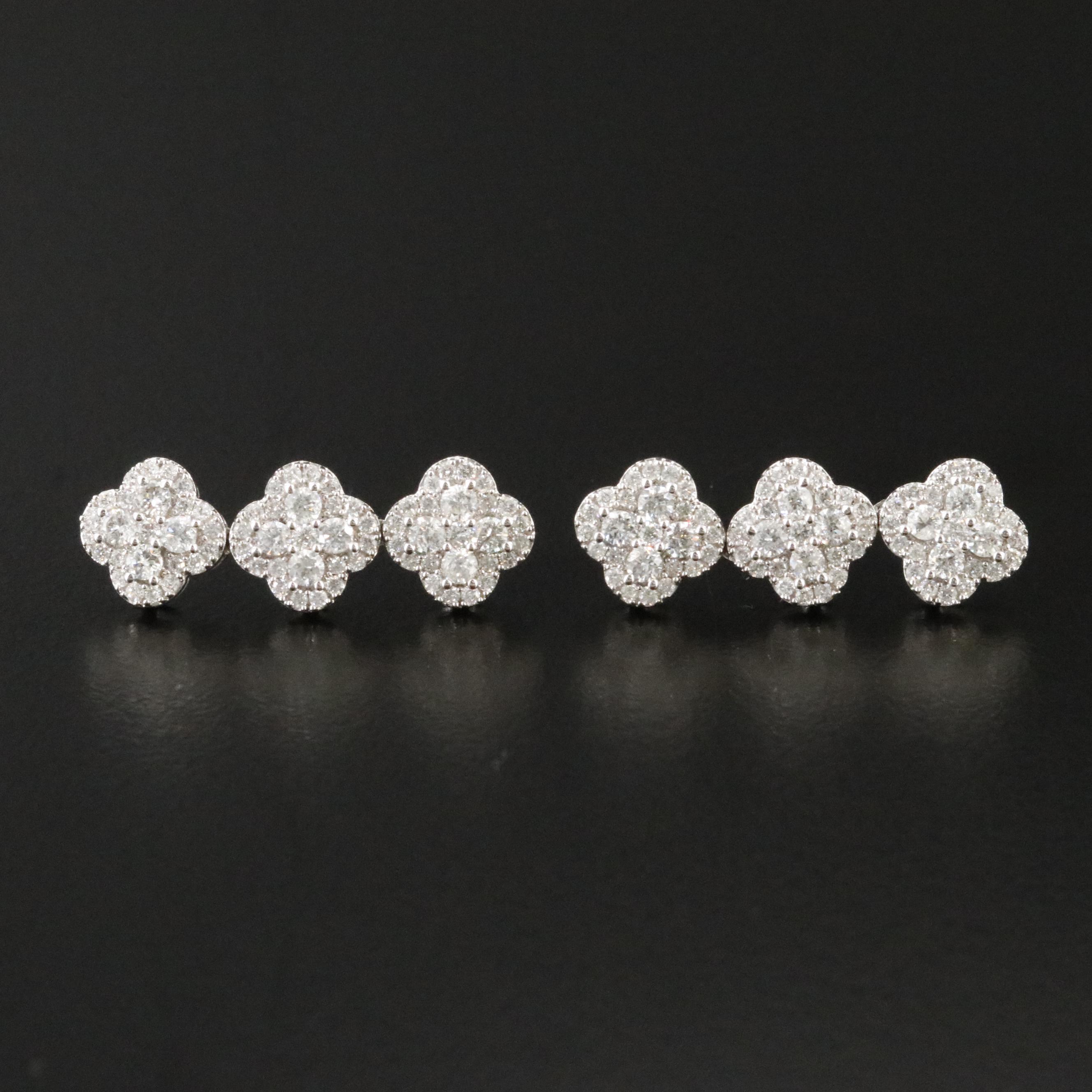 14K 1.00 CTW Diamond Earrings