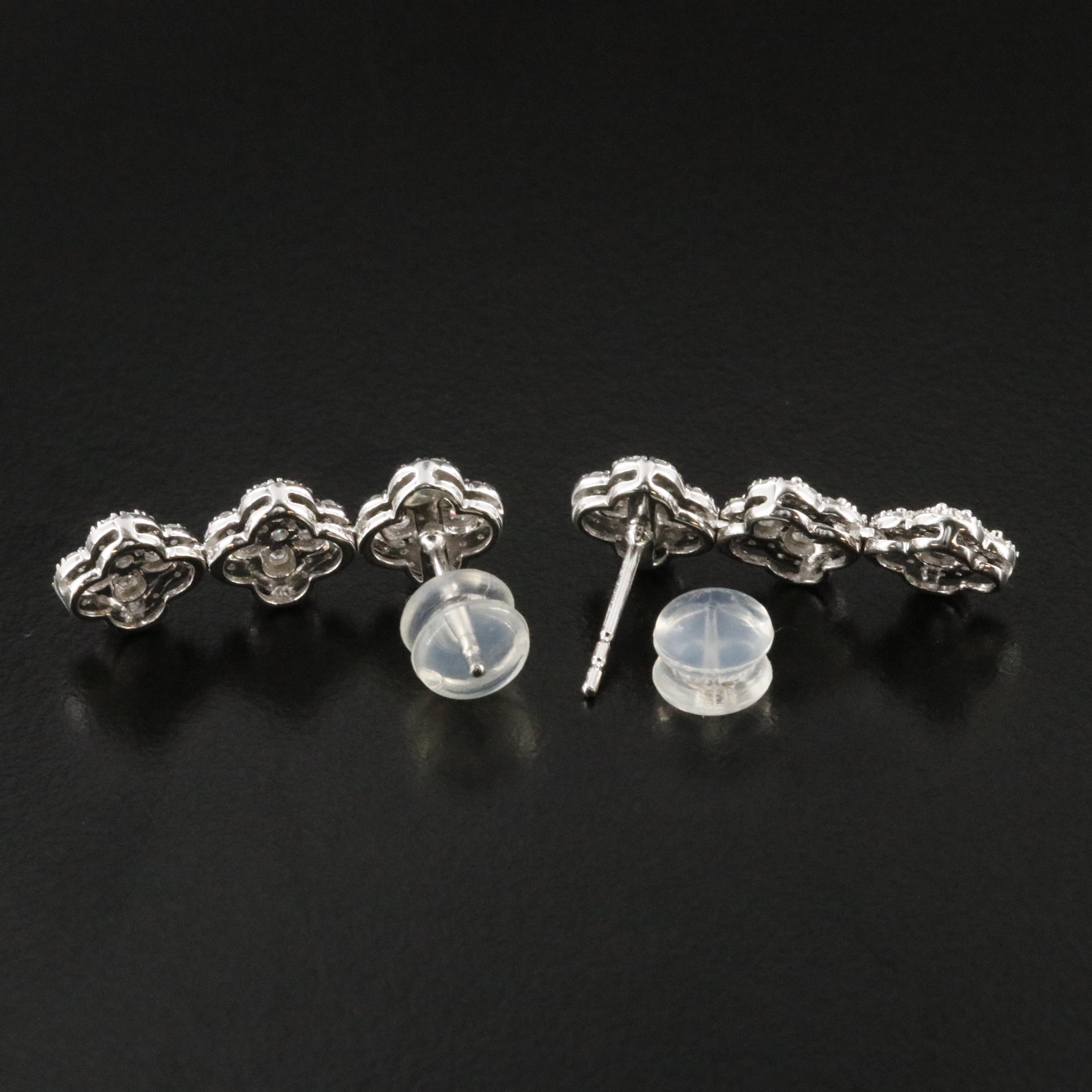 14K 1.00 CTW Diamond Earrings