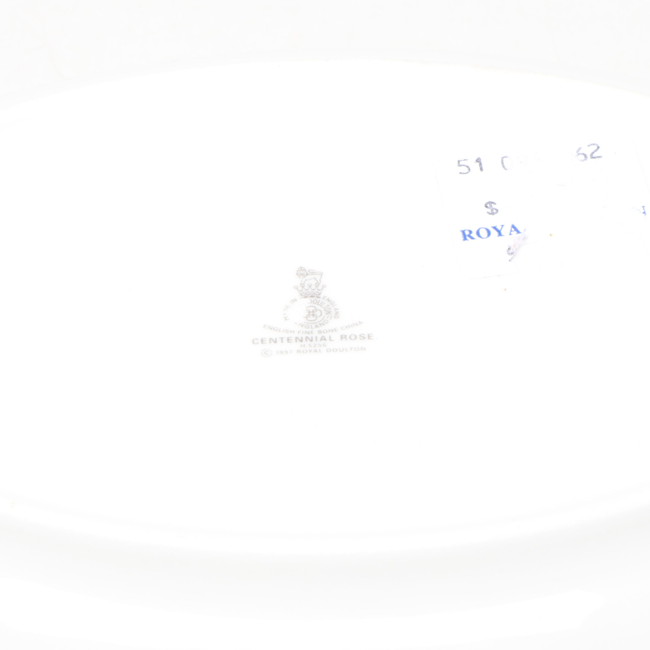 Royal Doulton "Centennial Rose" Ceramic Dinnerware