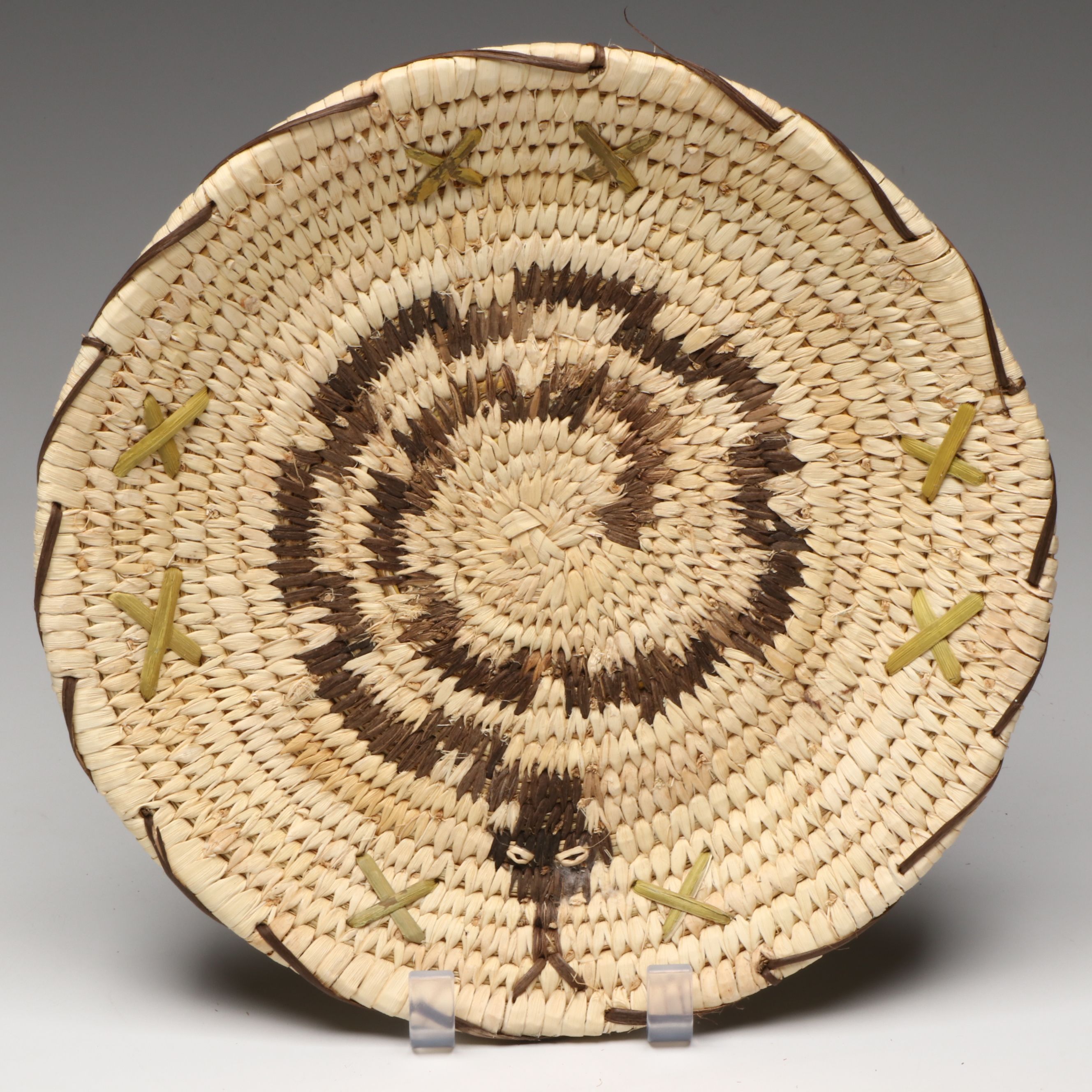 Sophi Saraficio and Other Tohono O'odham Artisan Yucca and Beargrass Baskets