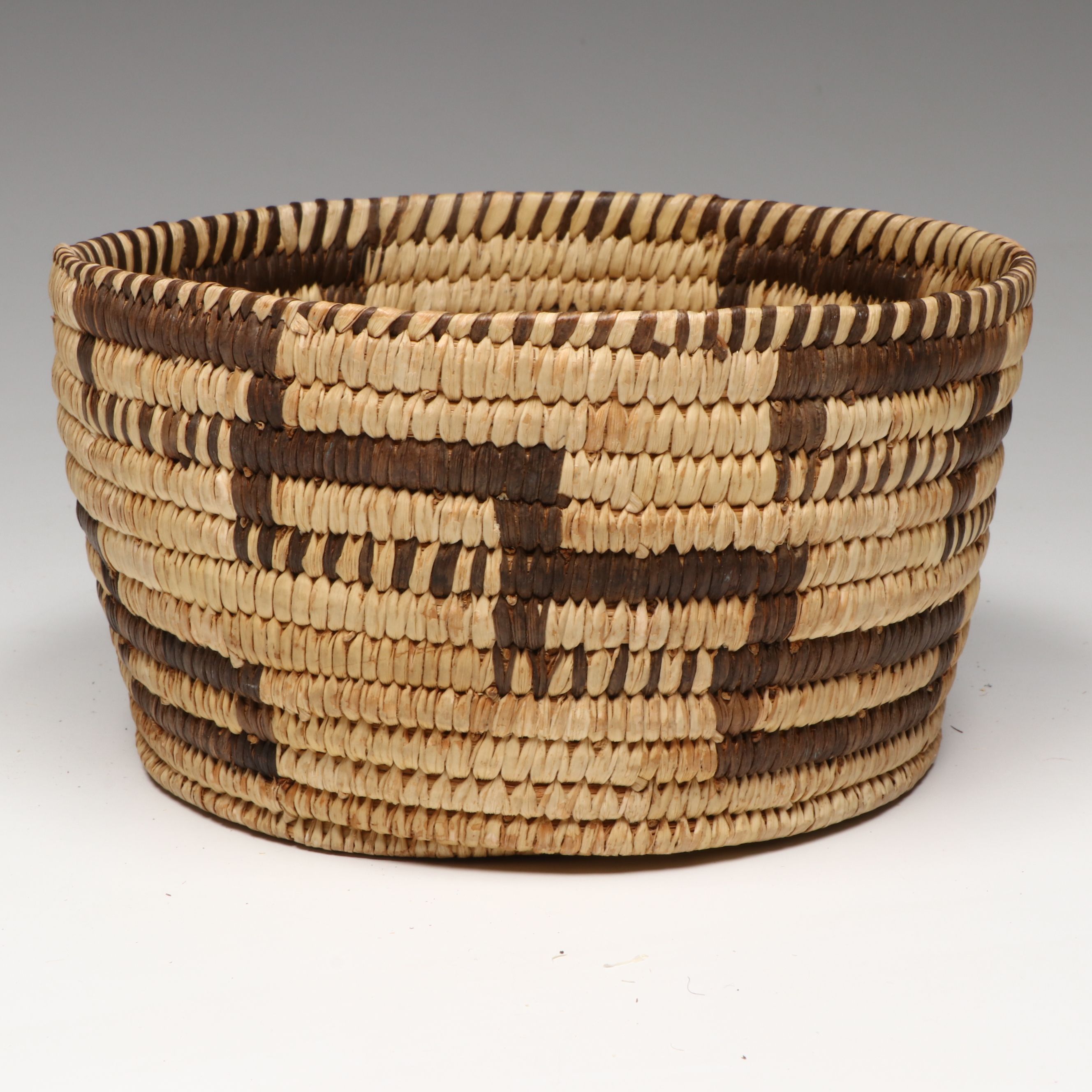 Sophi Saraficio and Other Tohono O'odham Artisan Yucca and Beargrass Baskets
