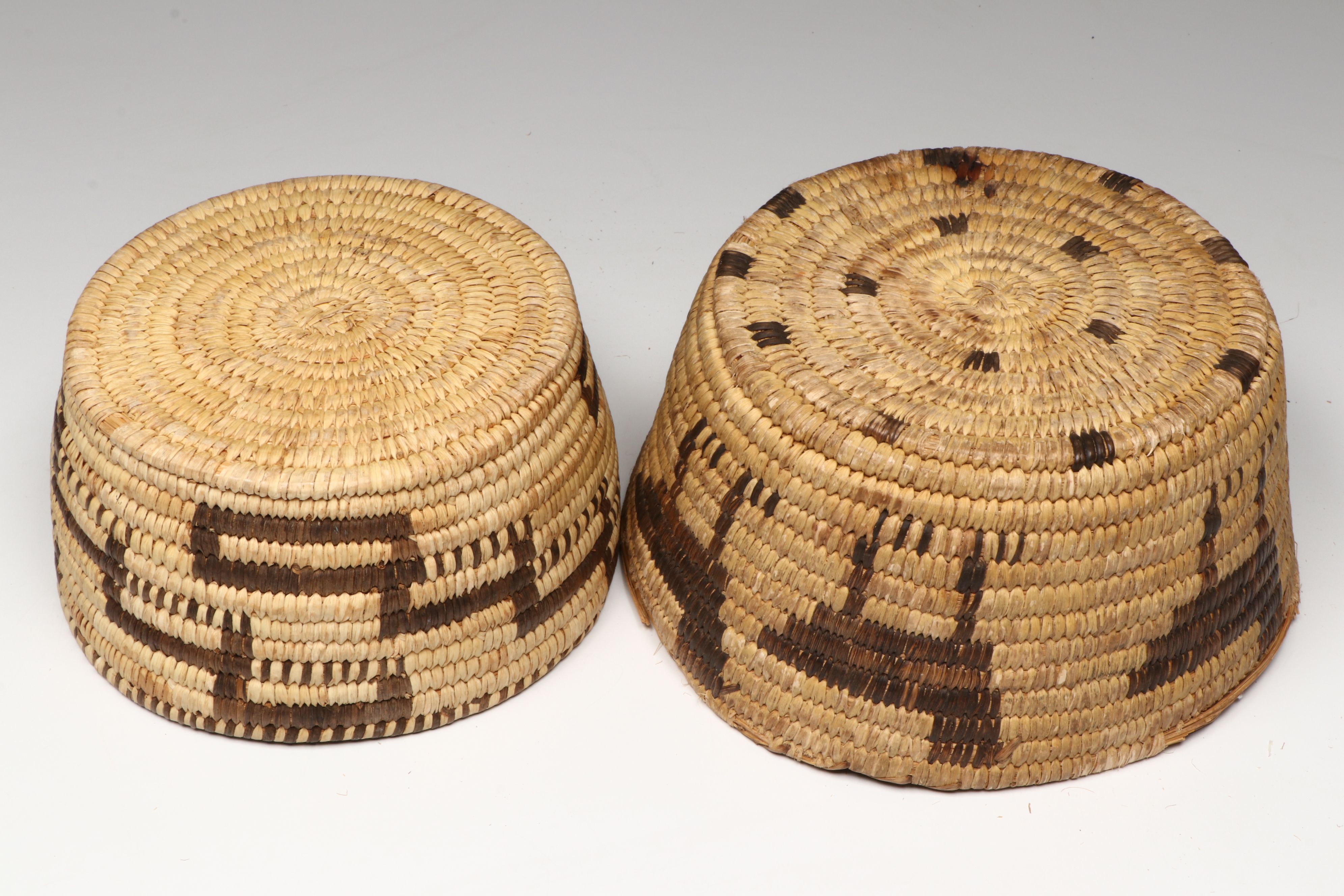 Sophi Saraficio and Other Tohono O'odham Artisan Yucca and Beargrass Baskets