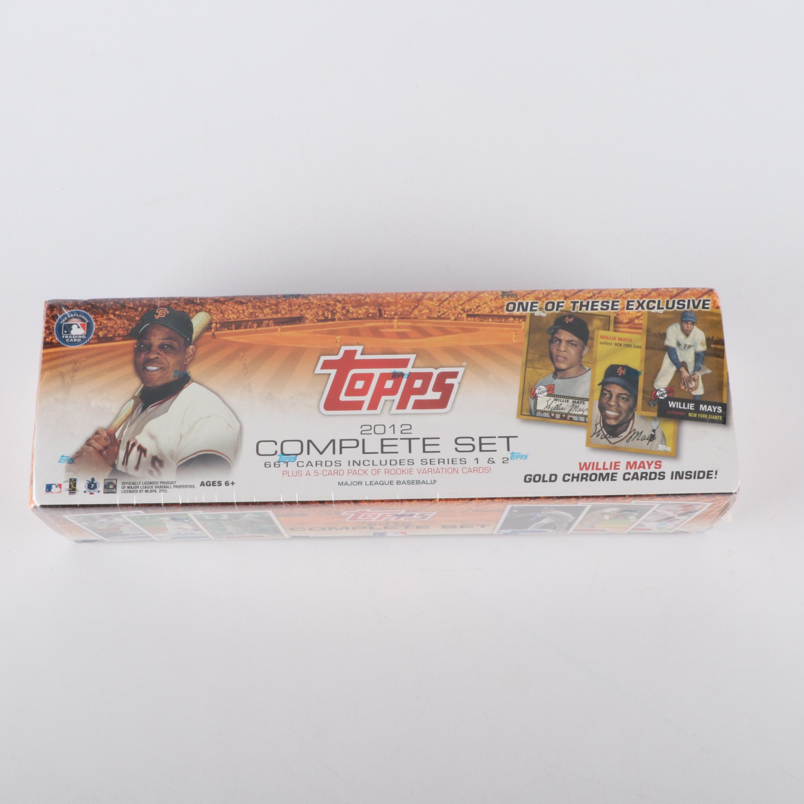 Four Complete Factory Sealed Topps Baseball Card Sets, 2000 to 2021 | EBTH