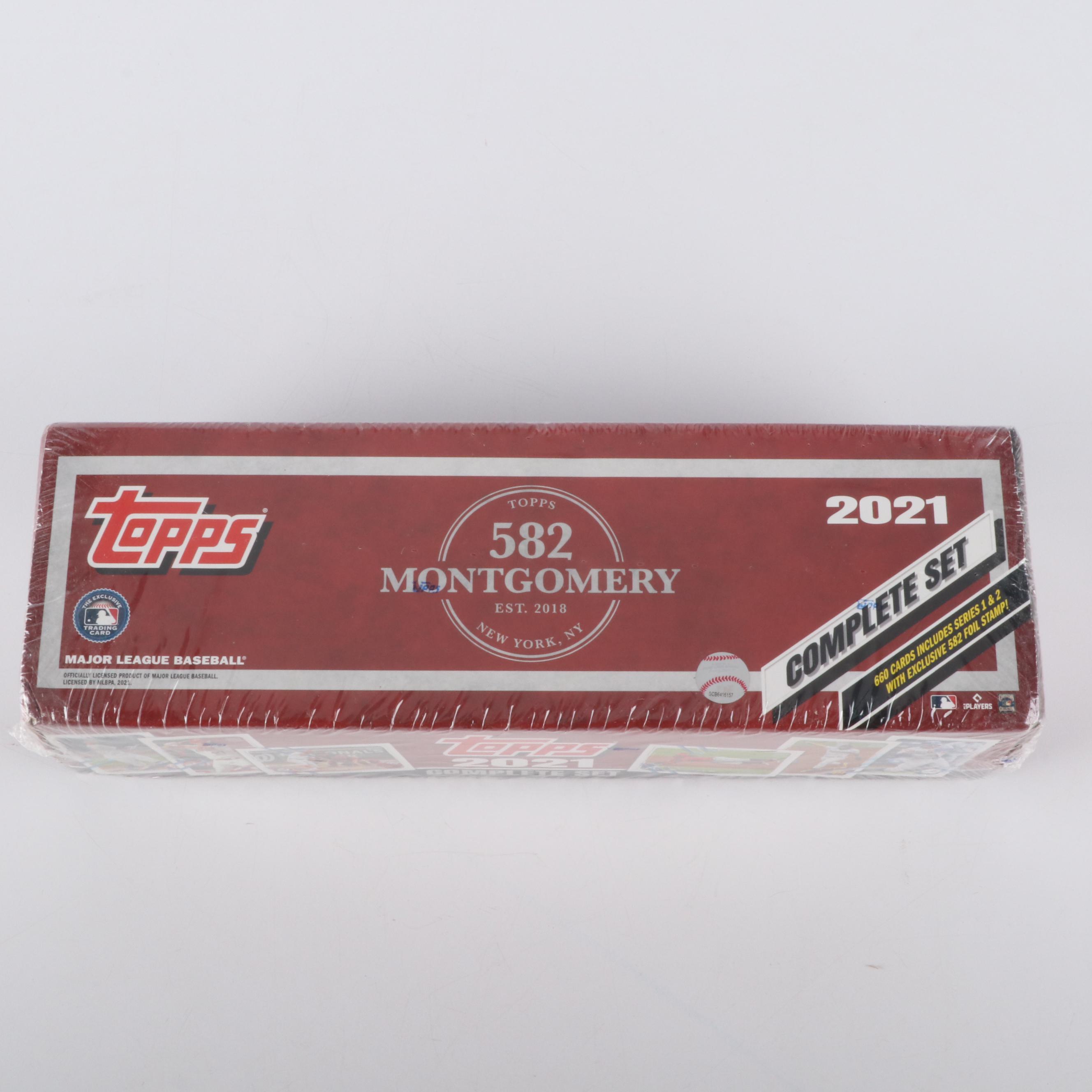 Four Complete Factory Sealed Topps Baseball Card Sets, 2000 to 2021 | EBTH