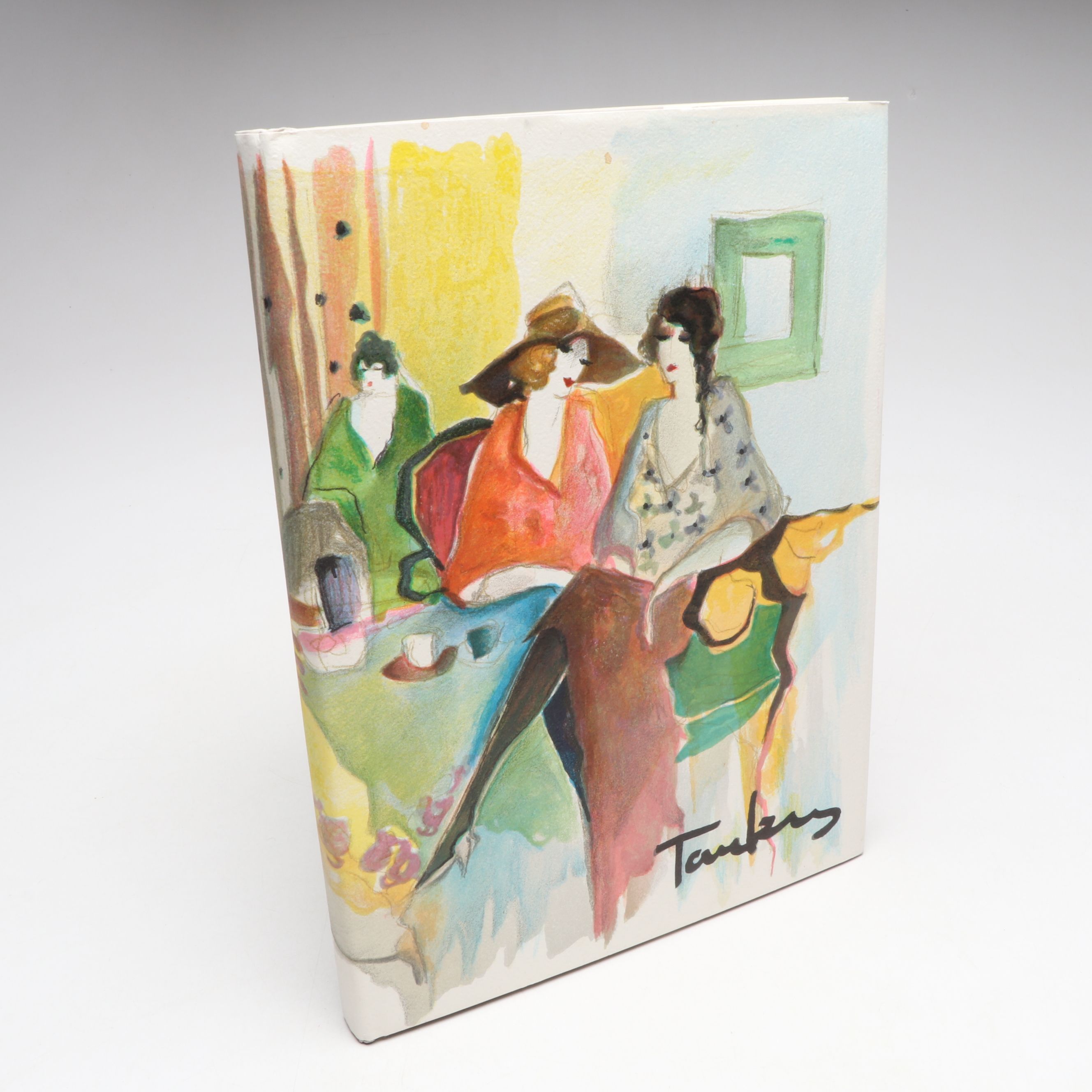 Signed Limited Edition "Works on Paper" by Itzchak Tarkay and More Art Books