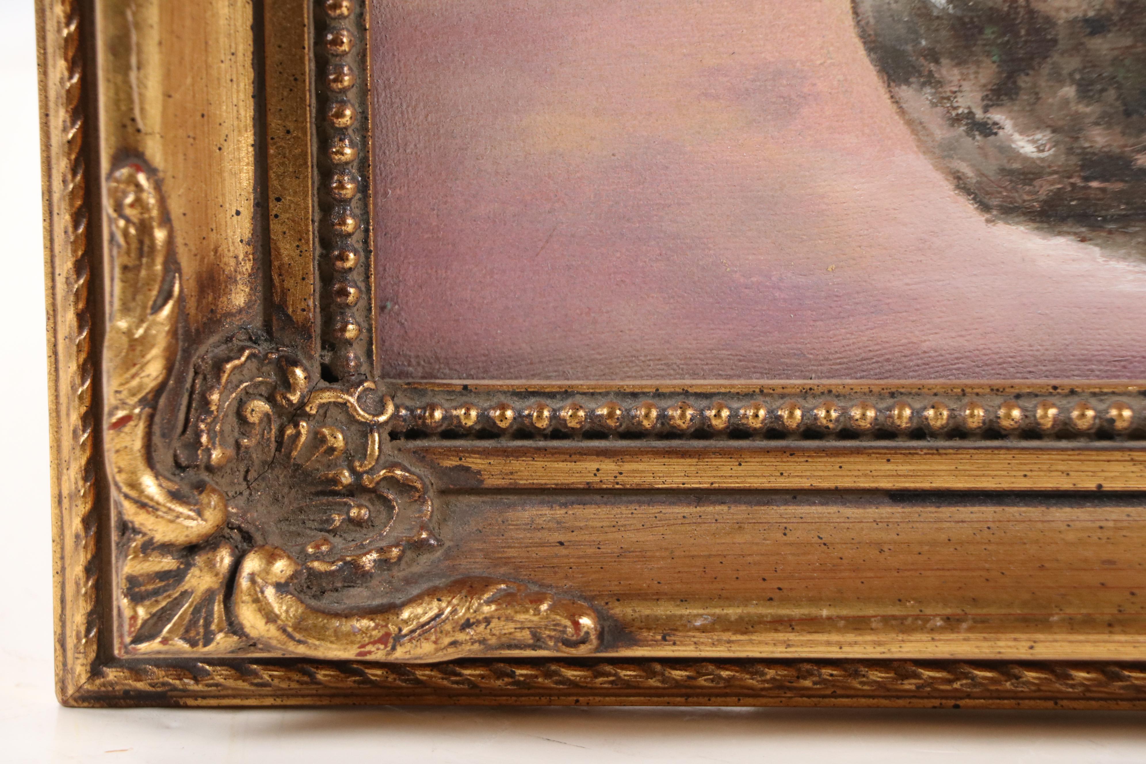 Catalina Still Life Oil Painting of Calla Lily, 1991