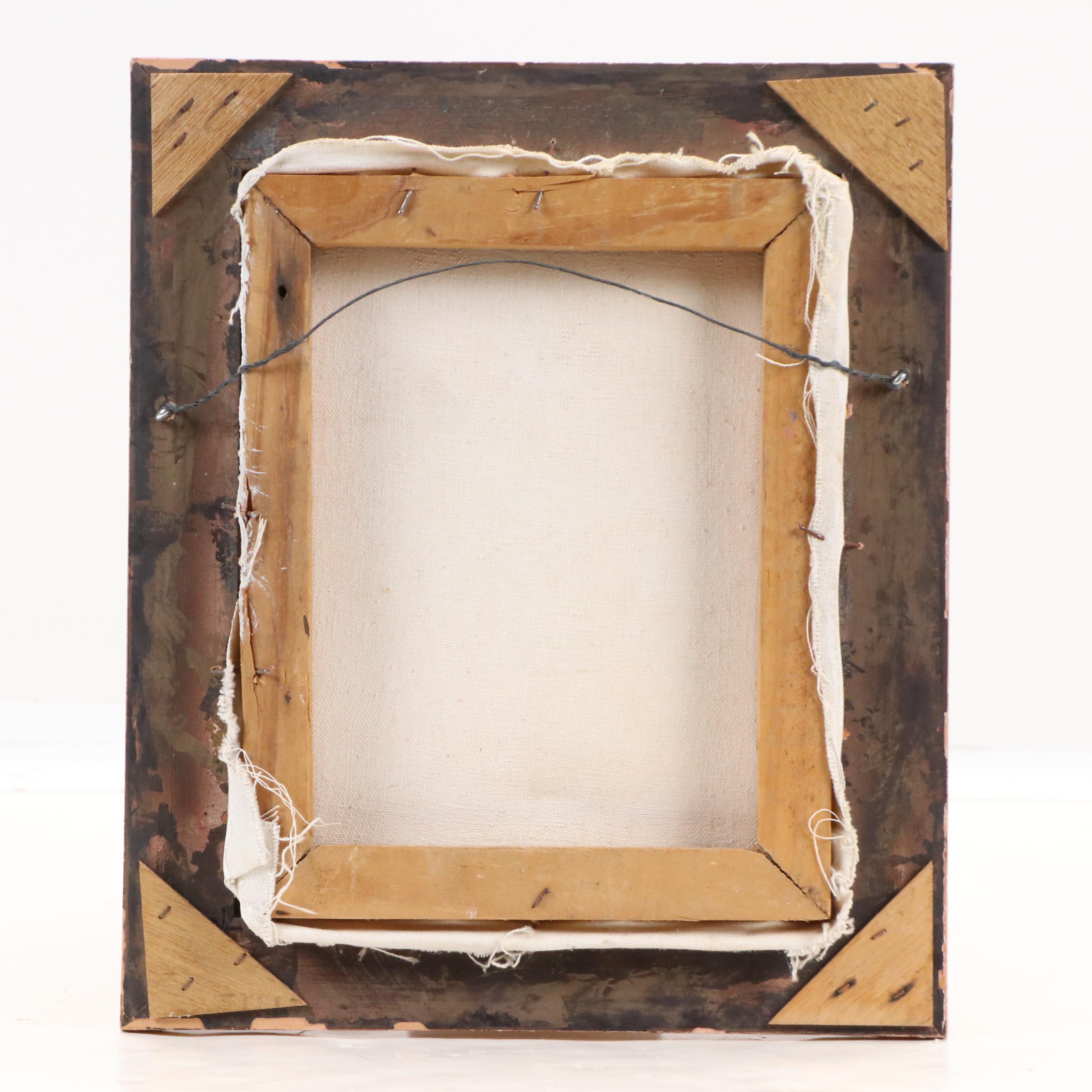 Catalina Still Life Oil Painting of Calla Lily, 1991