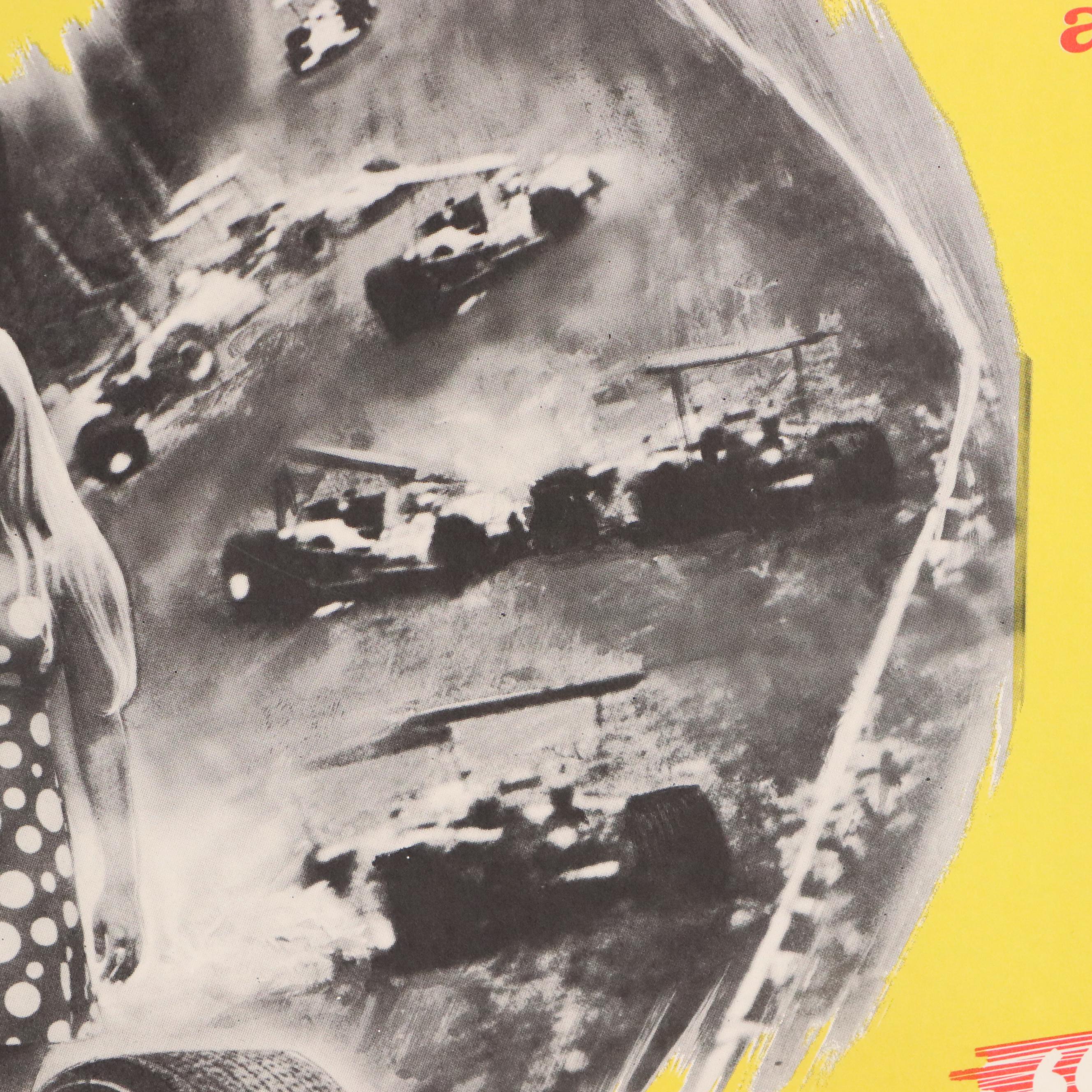 "The Racing Machine" Halftone Movie Poster