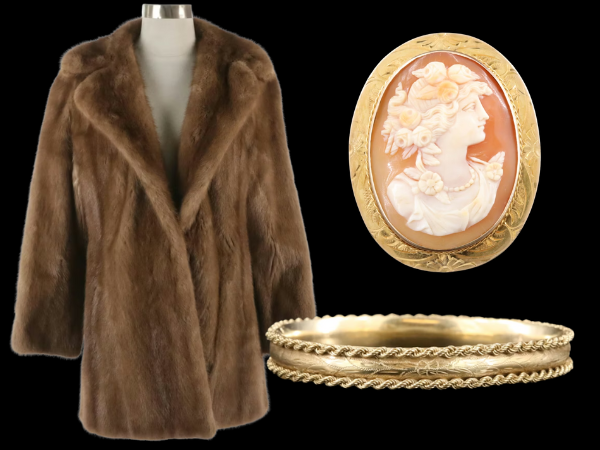 Fur Outerwear, Vintage Fashion & Jewelry