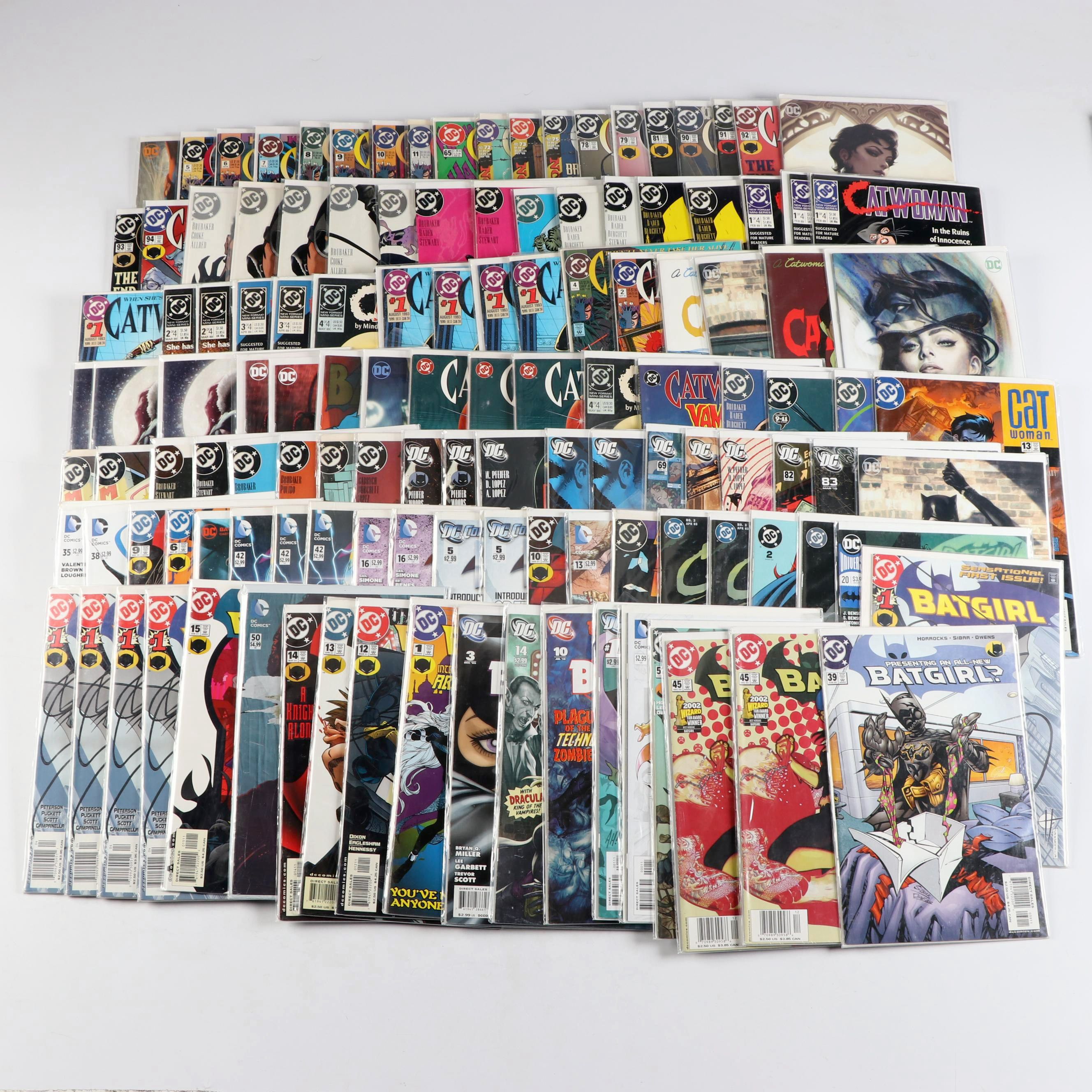 Modern Age DC Comics Batgirl and Catwoman Comics