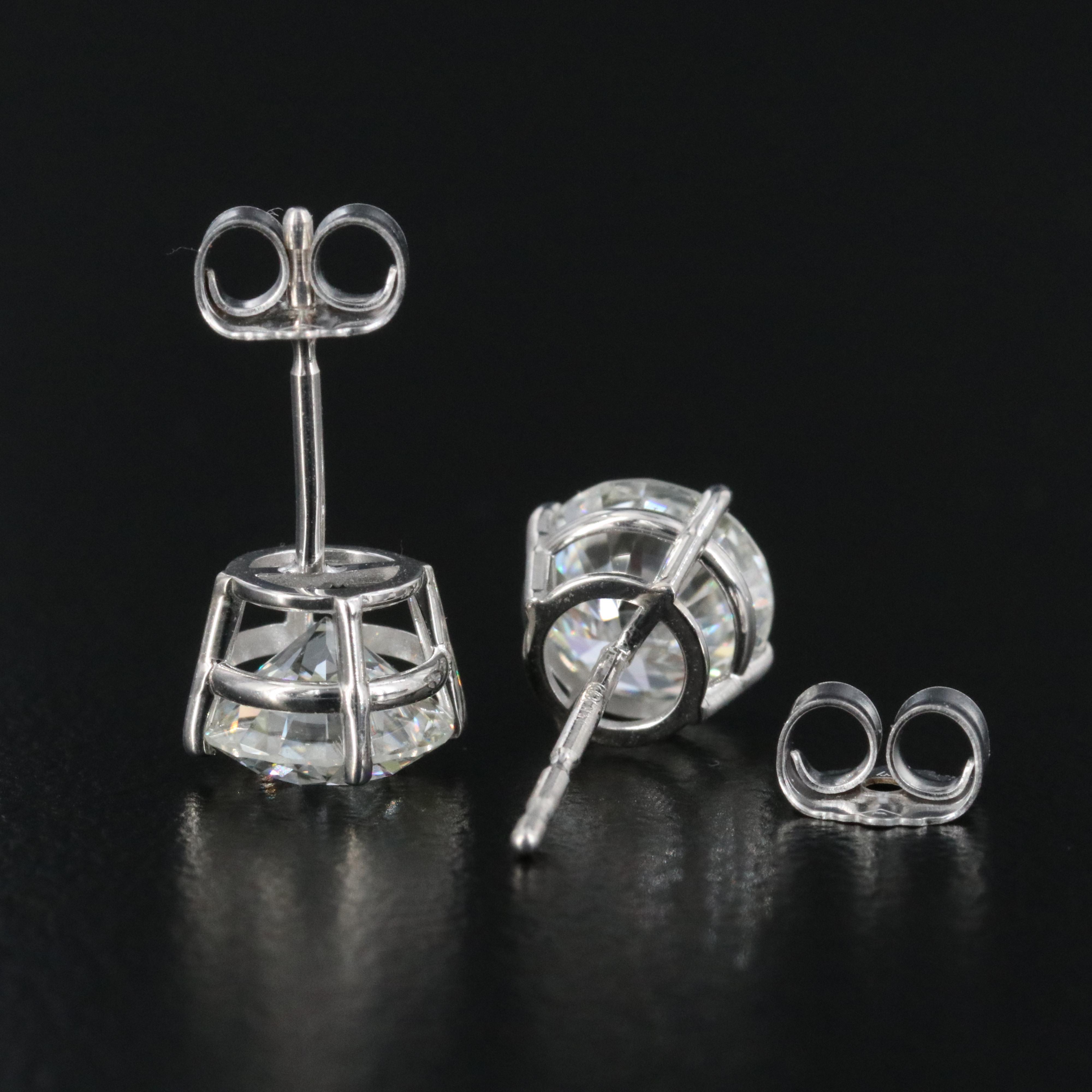 14K 2.00 CTW Lab Grown Diamond Stud Earrings