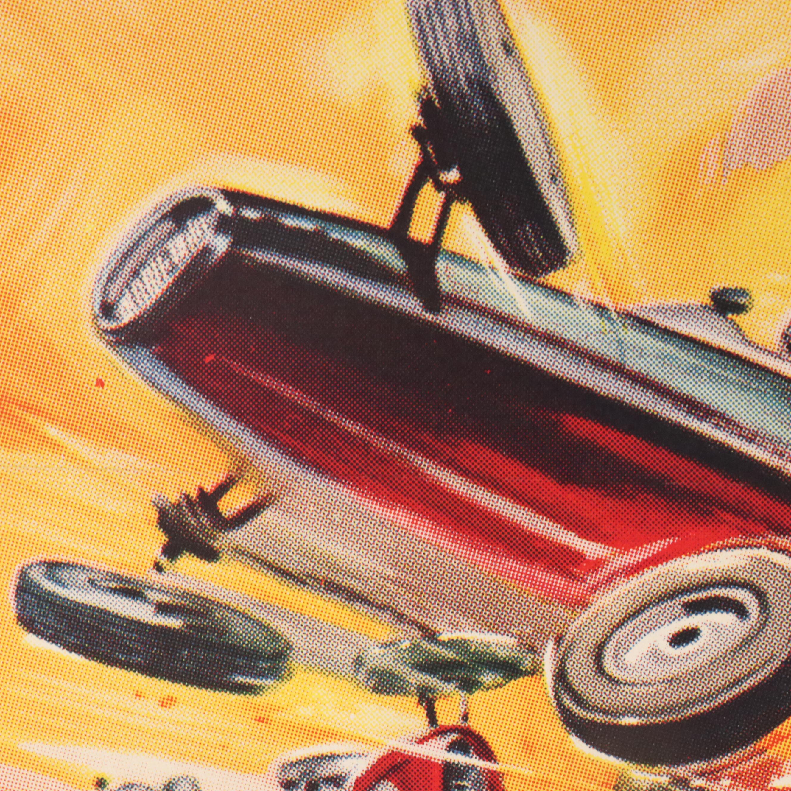 "The Young Racers" Offset Lithograph Movie Poster