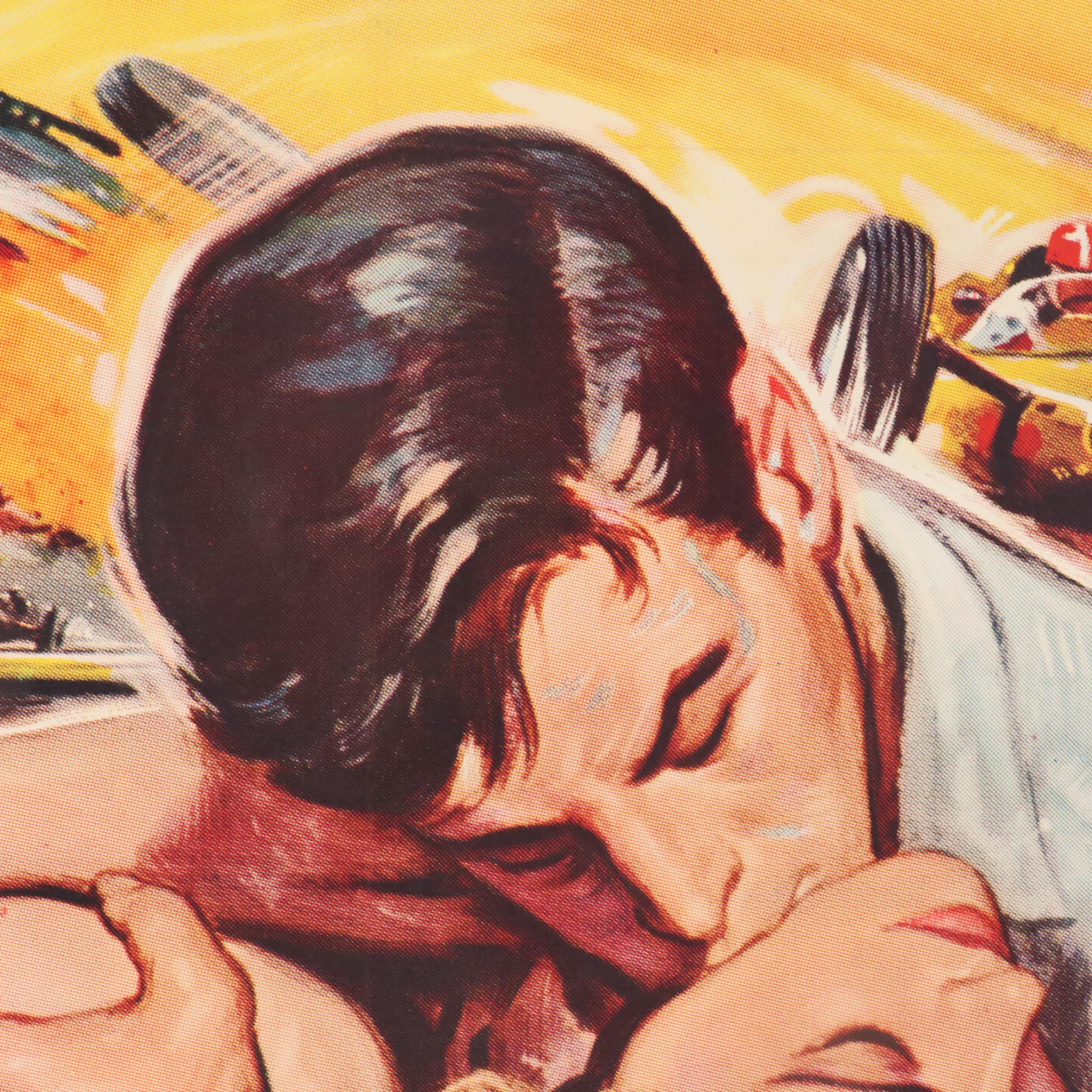 "The Young Racers" Offset Lithograph Movie Poster