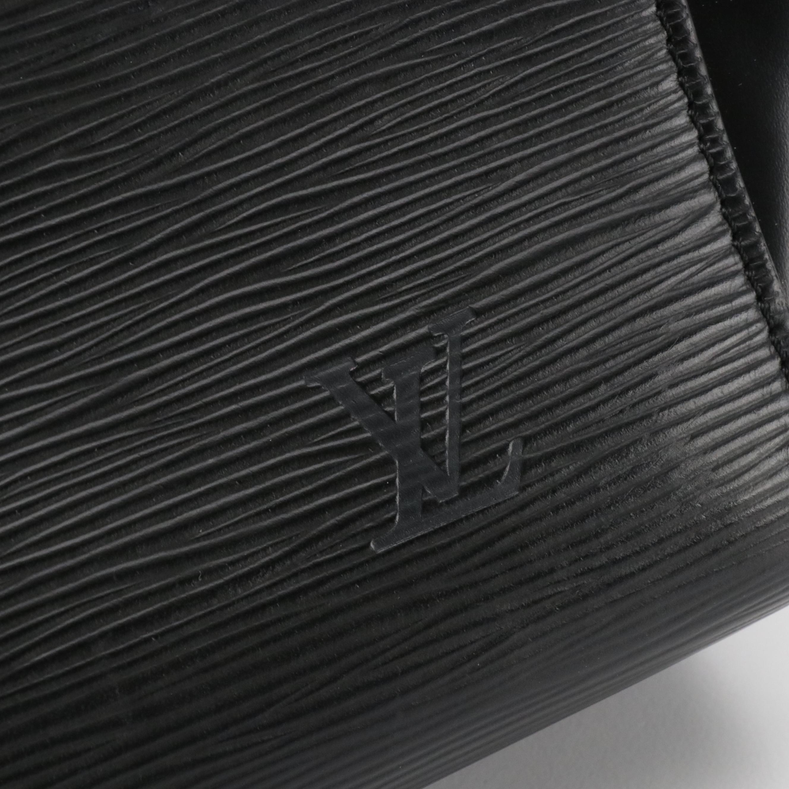 Louis Vuitton Duplex Tote in Black Epi and Smooth Leather