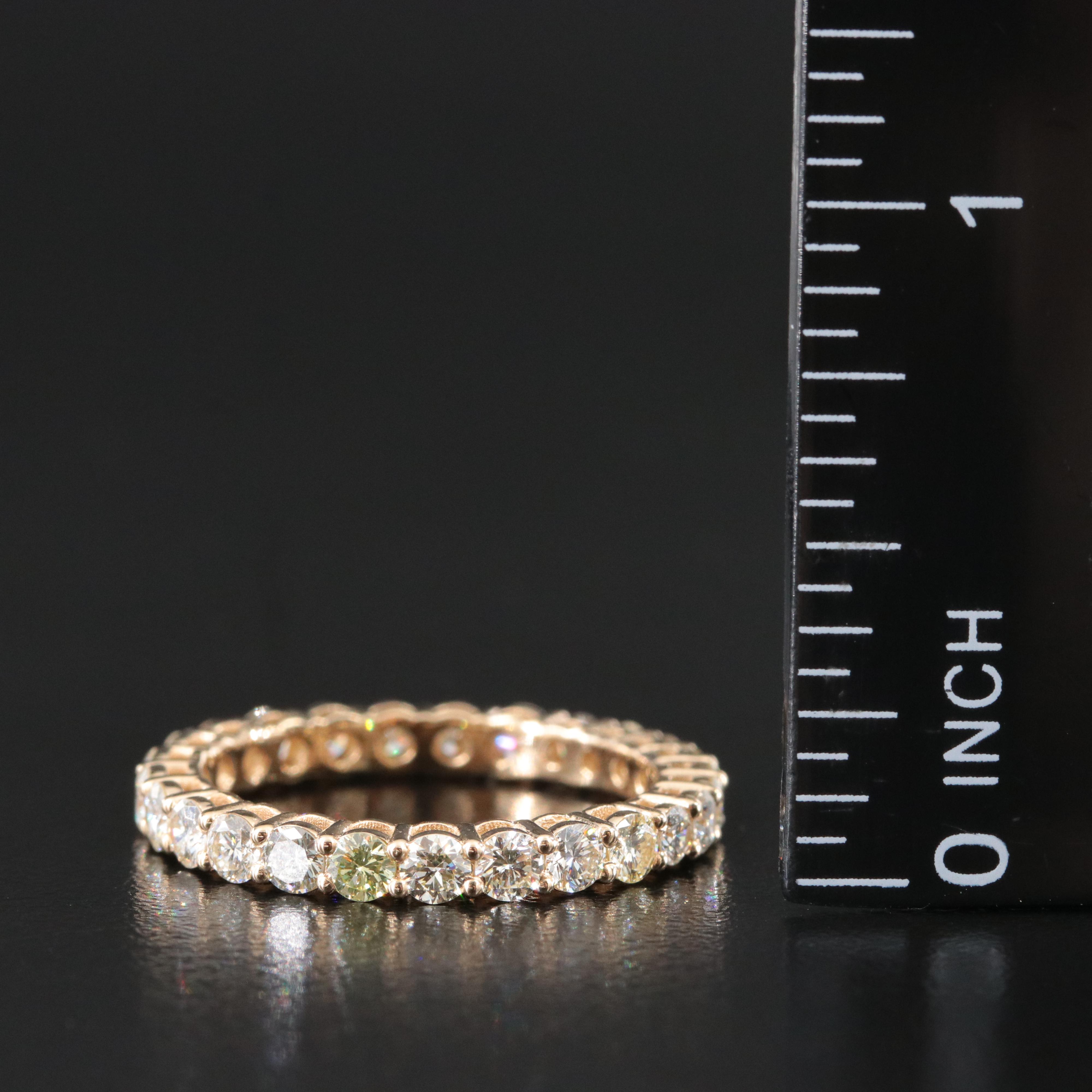 14K 1.74 CTW Diamond Eternity Band