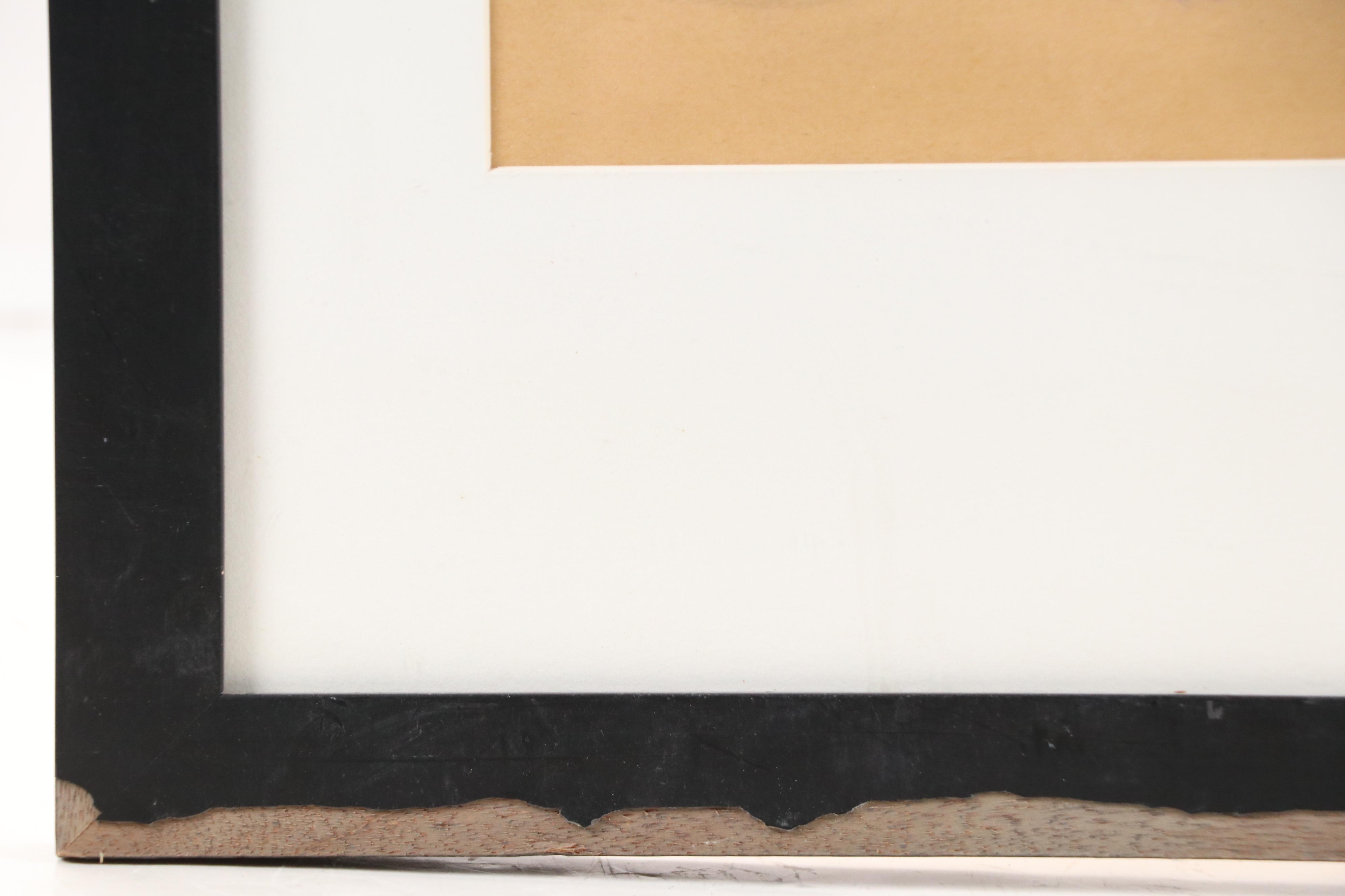 Pastel and Graphite Drawing Foreshortened Reclining Figure