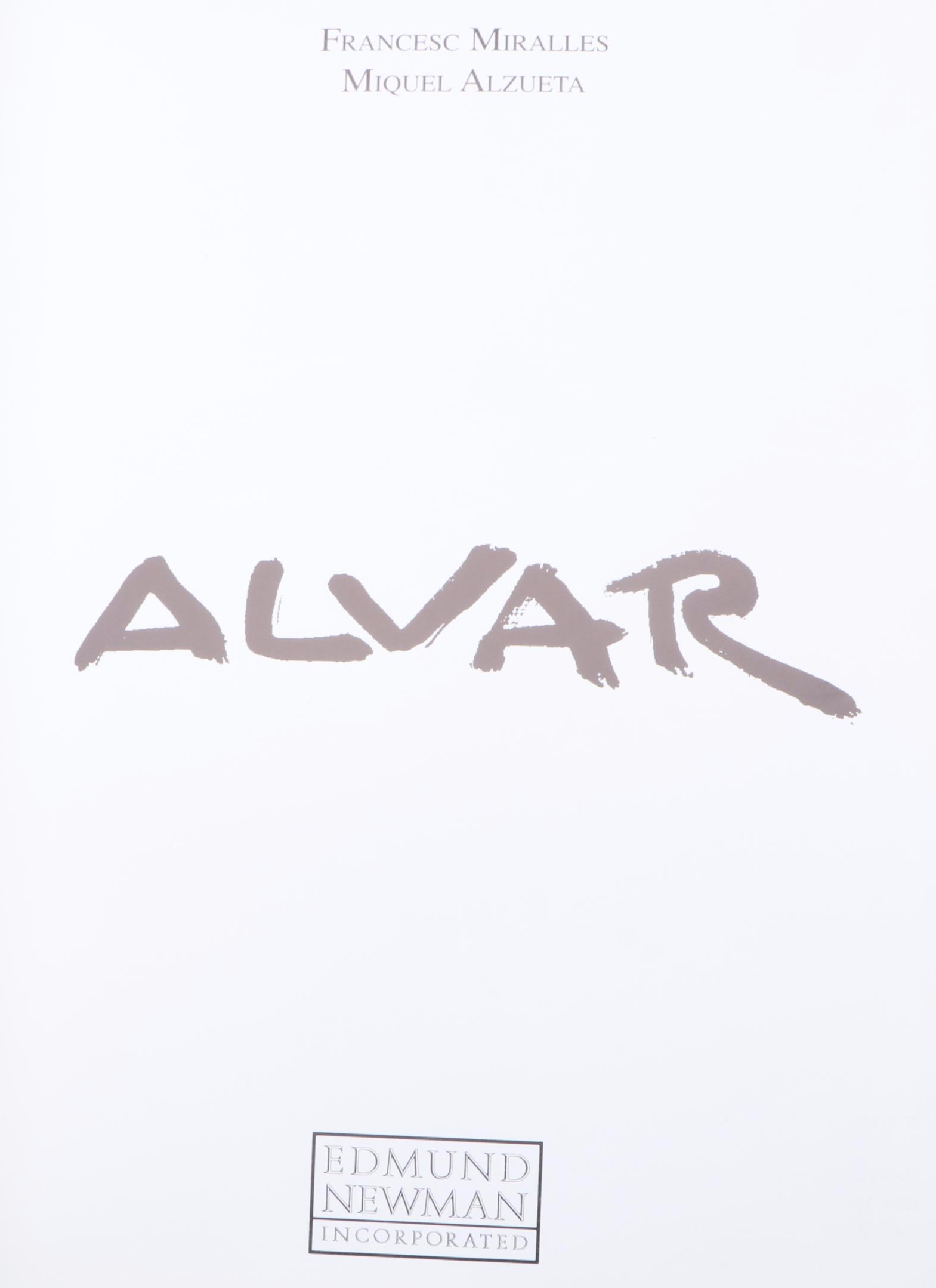 Signed First US Edition "Alvar" by Francesc Miralles and Miquel Alzueta, 1993