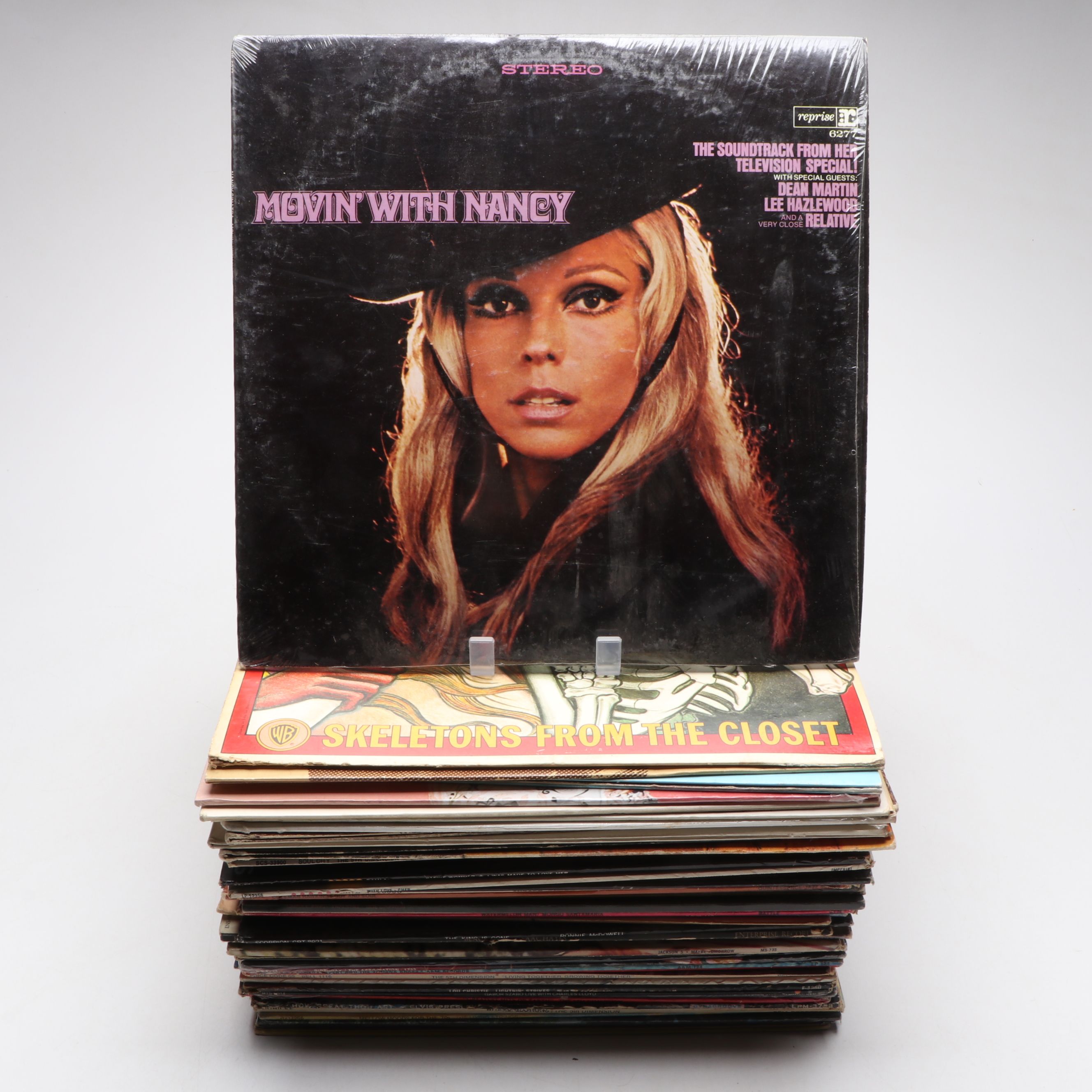 Nancy Sinatra, Isaac Hayes and Other Vinyl Record Albums