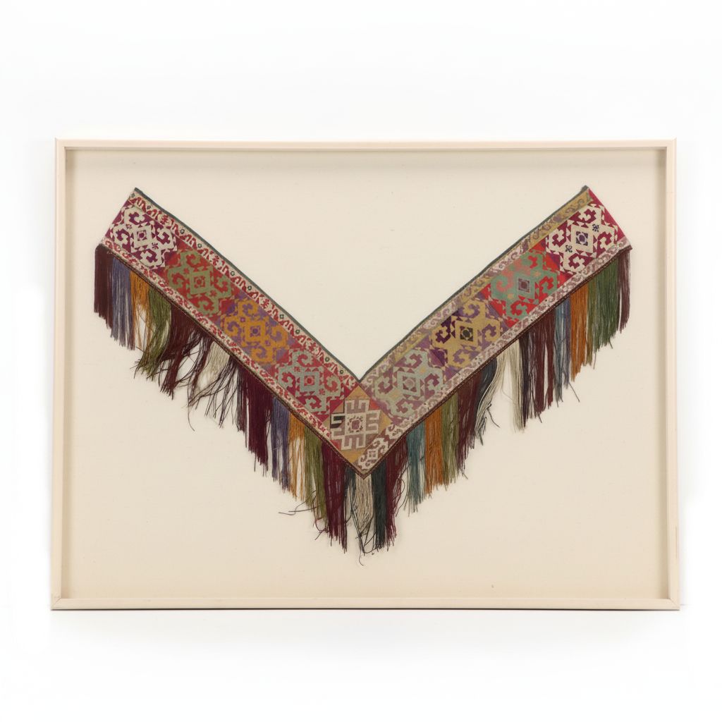 Uzbek Lakai Woven "Saye Gosha" or Yurt Ornament, 20th Century