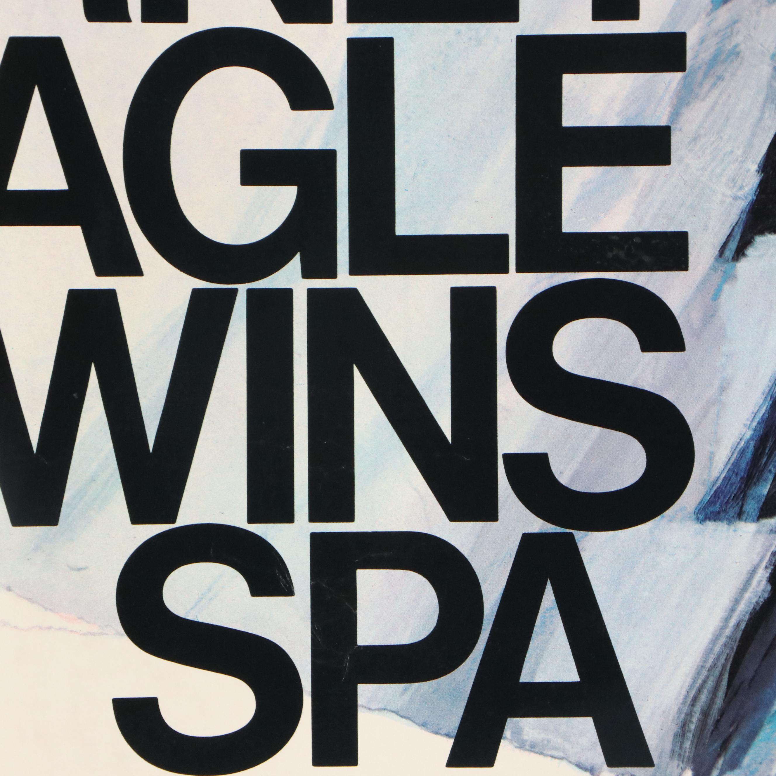 Offset Lithograph Poster "Gurney Eagle Wins Spa"