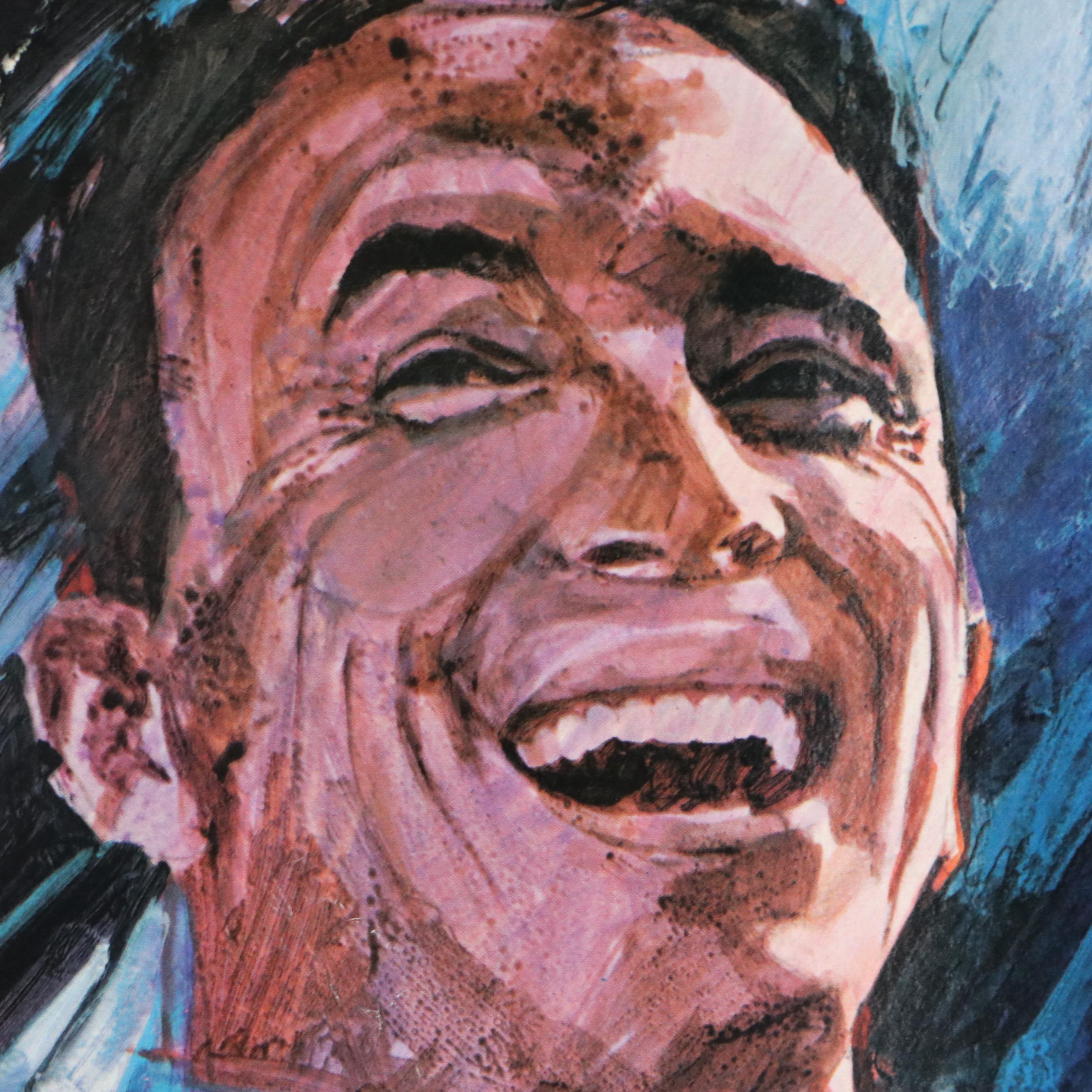 Offset Lithograph Poster "Gurney Eagle Wins Spa"