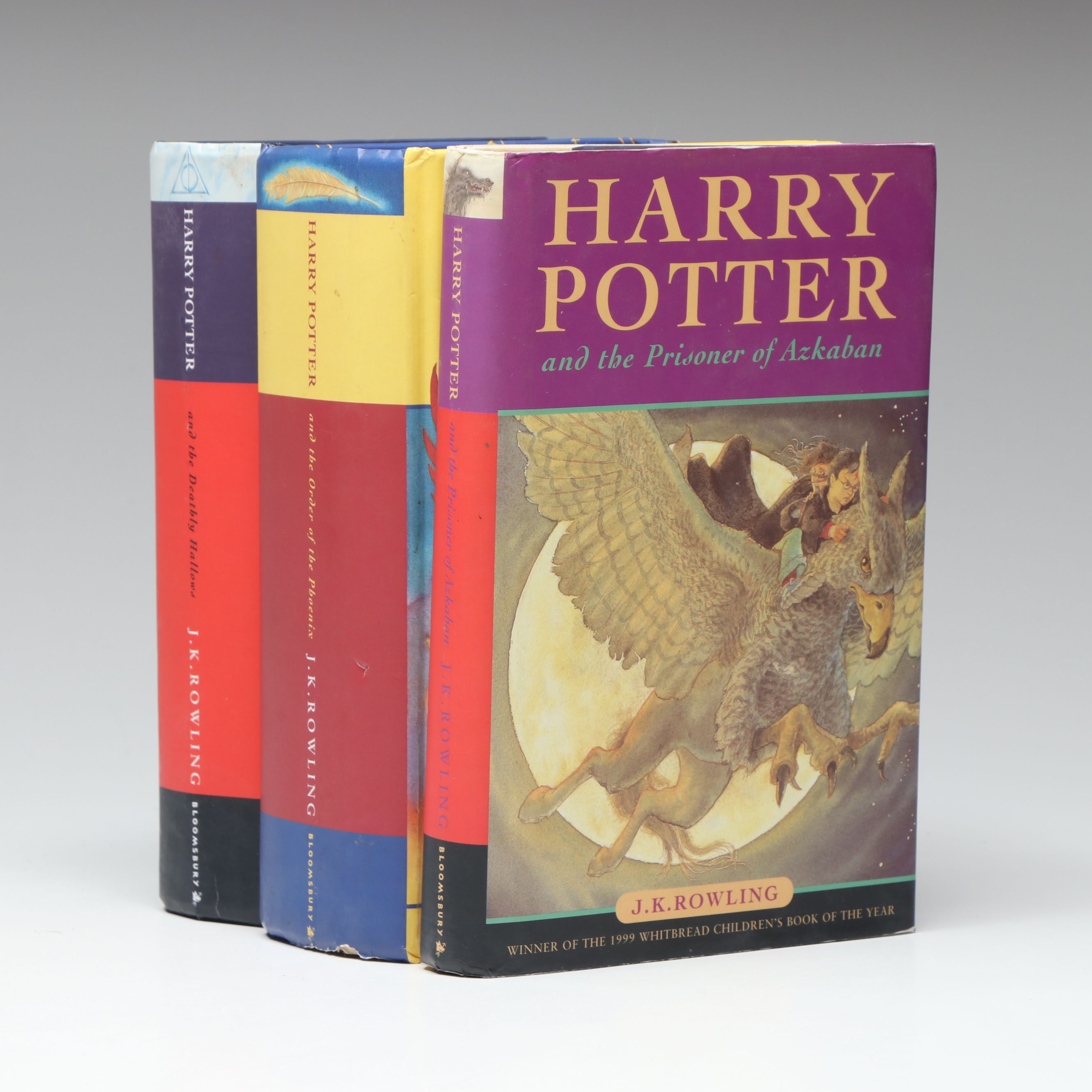 First UK Edition "Harry Potter" Partial Series by J. K. Rowling