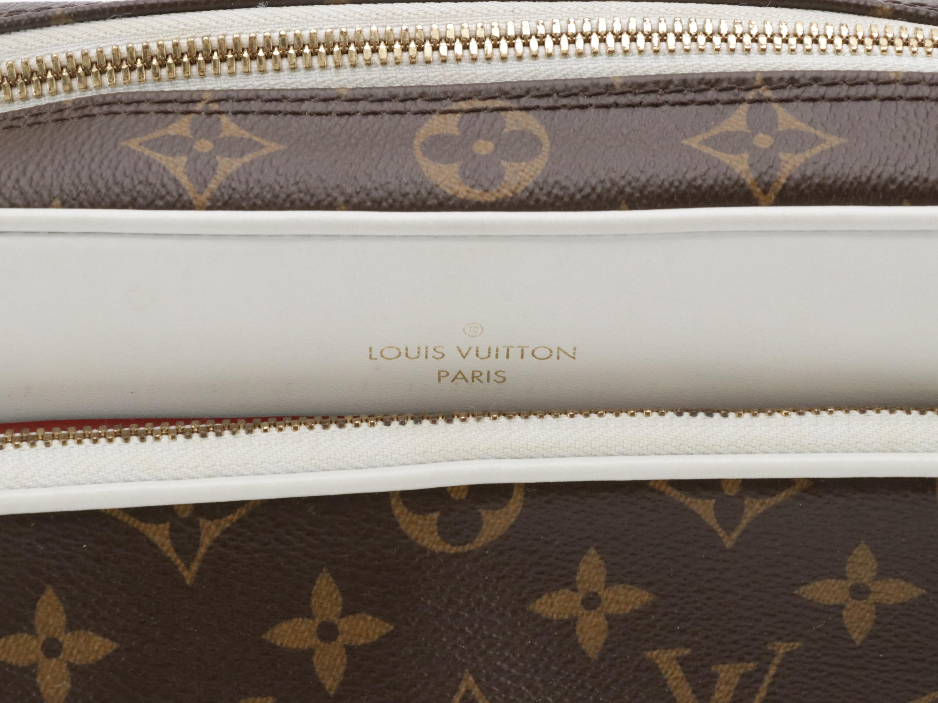 Louis Vuitton x NBA Monogram and Leather Nil Messenger Bag with Box