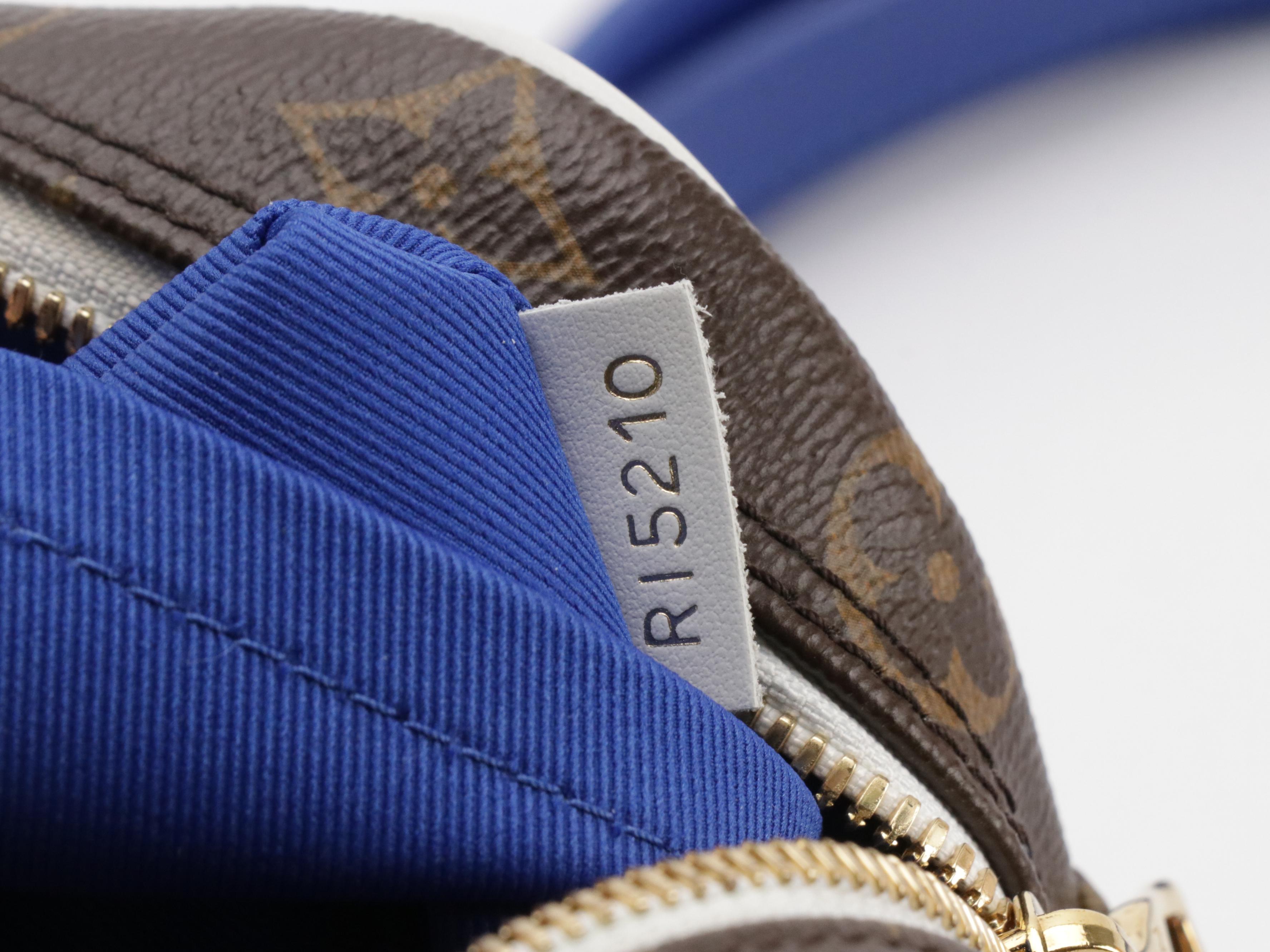 Louis Vuitton x NBA Monogram and Leather Nil Messenger Bag with Box