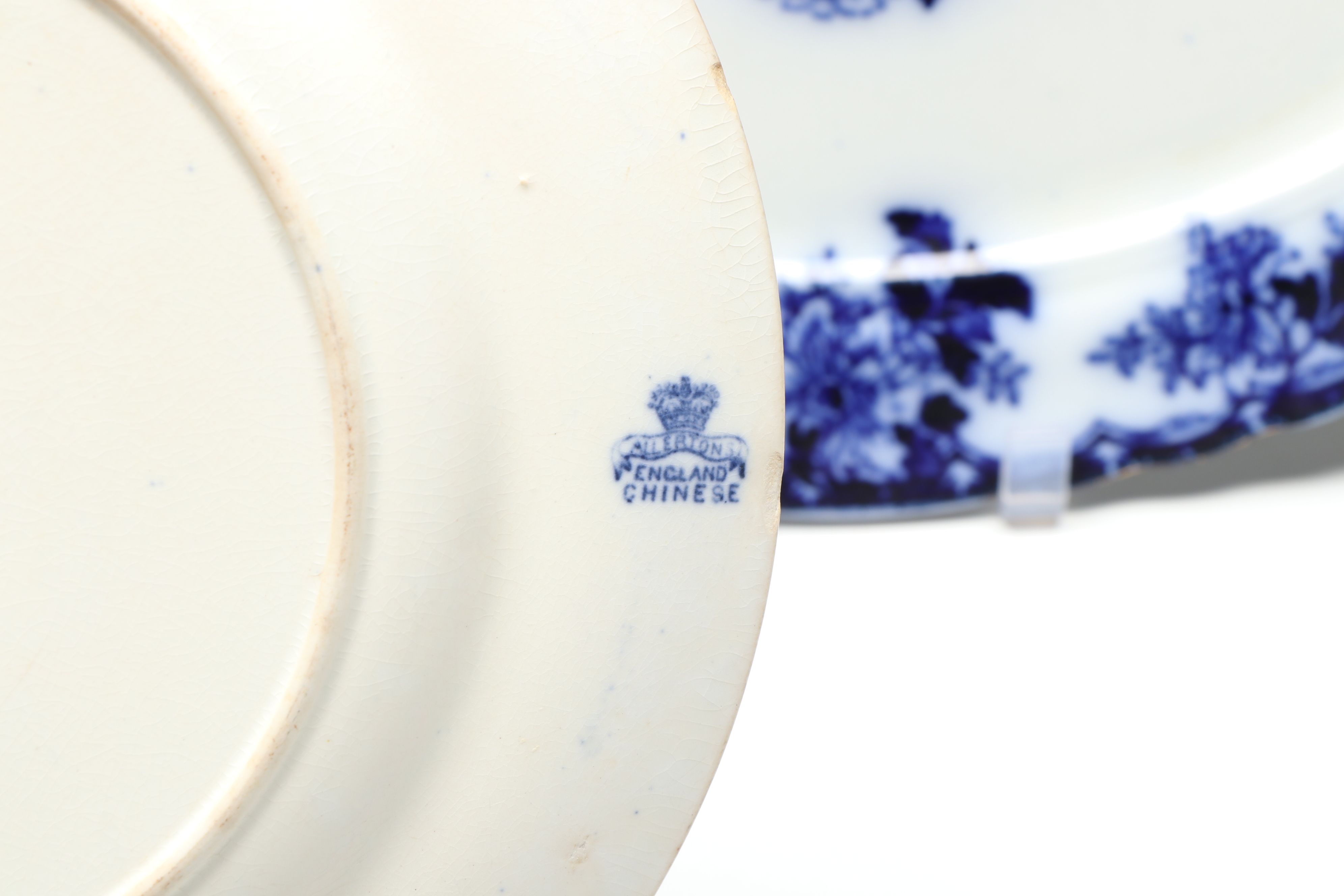 Staffordshire, Johnson Bros, and More Blue on White Porcelain Tableware