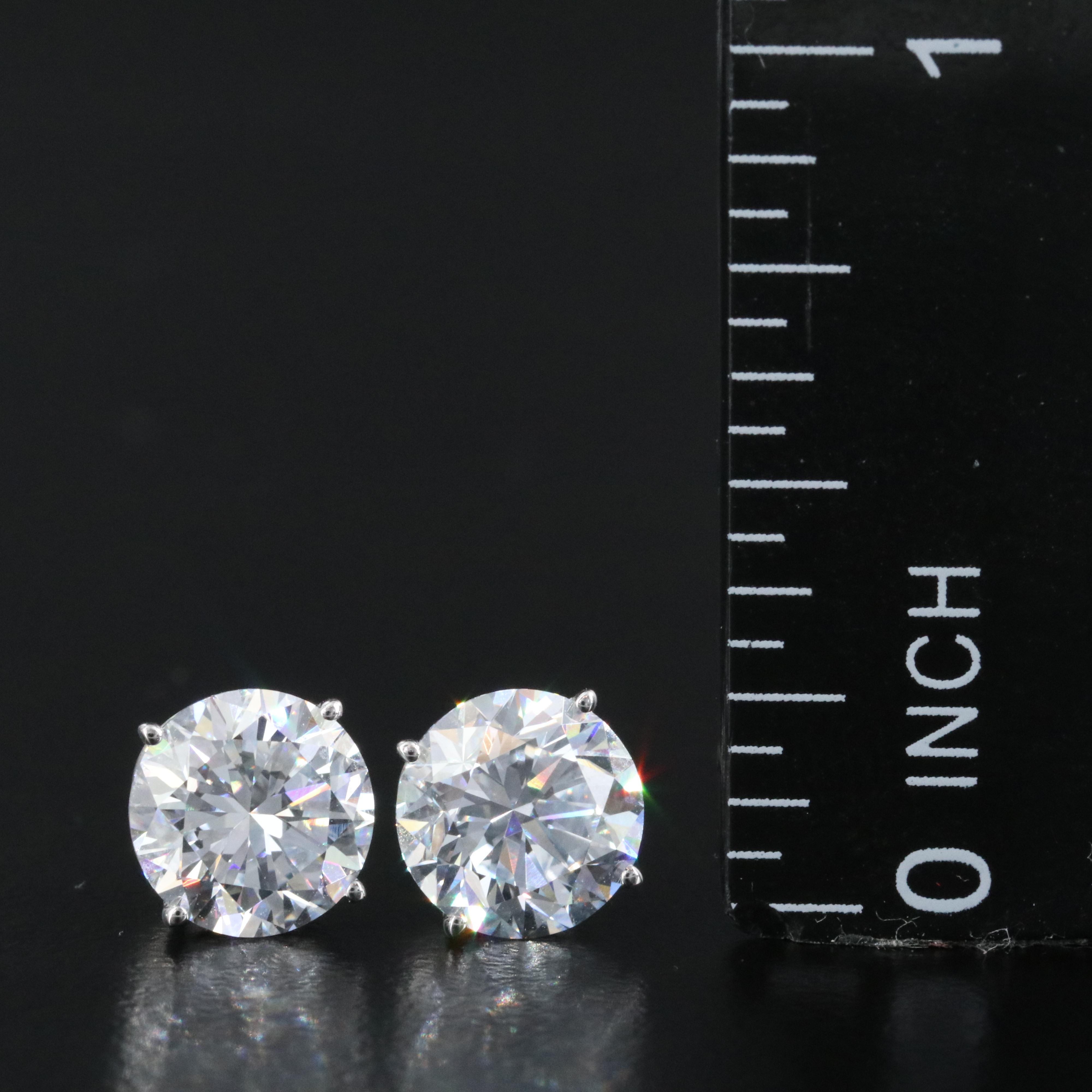 14K 3.00 CTW Lab Grown Diamond Stud Earrings