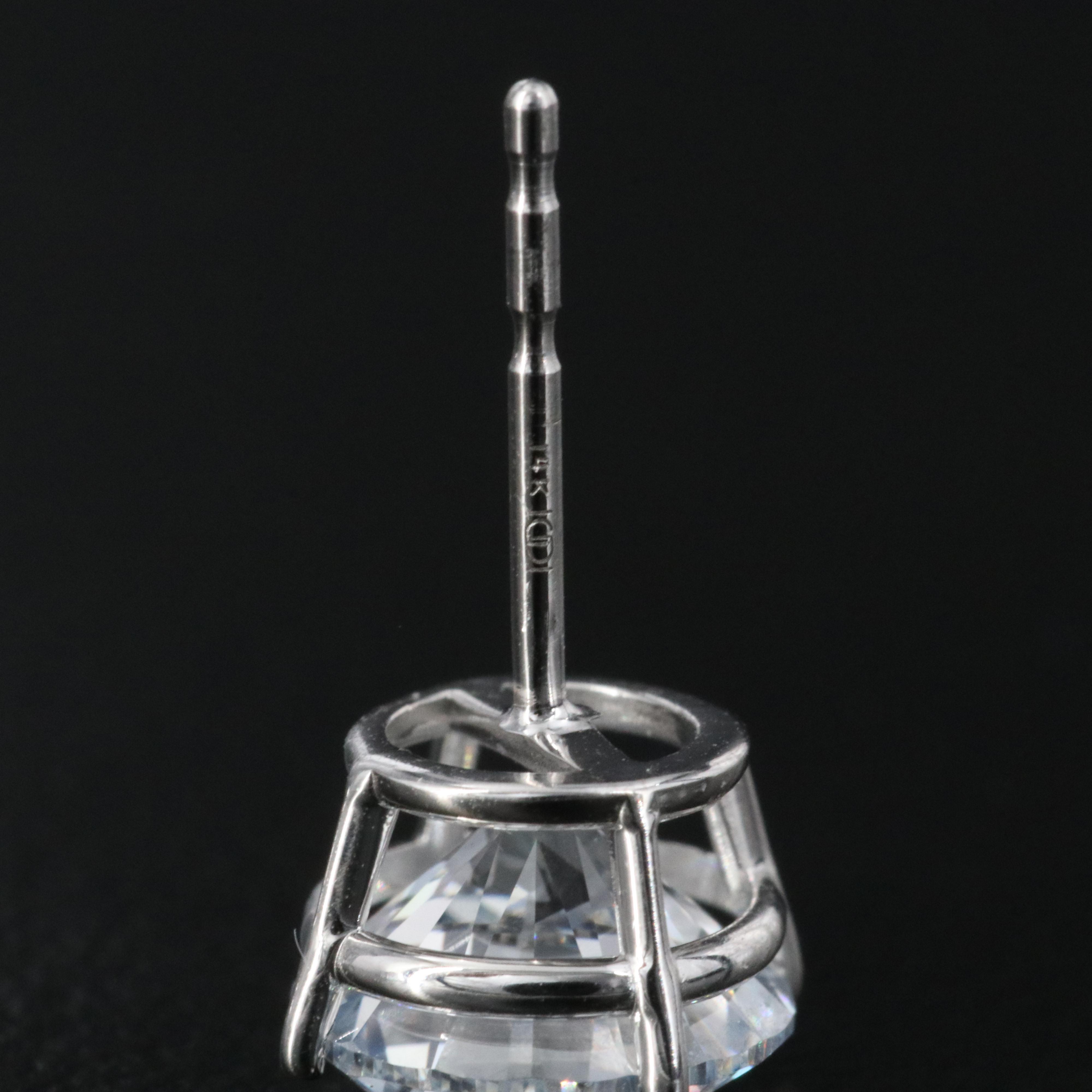 14K 3.00 CTW Lab Grown Diamond Stud Earrings