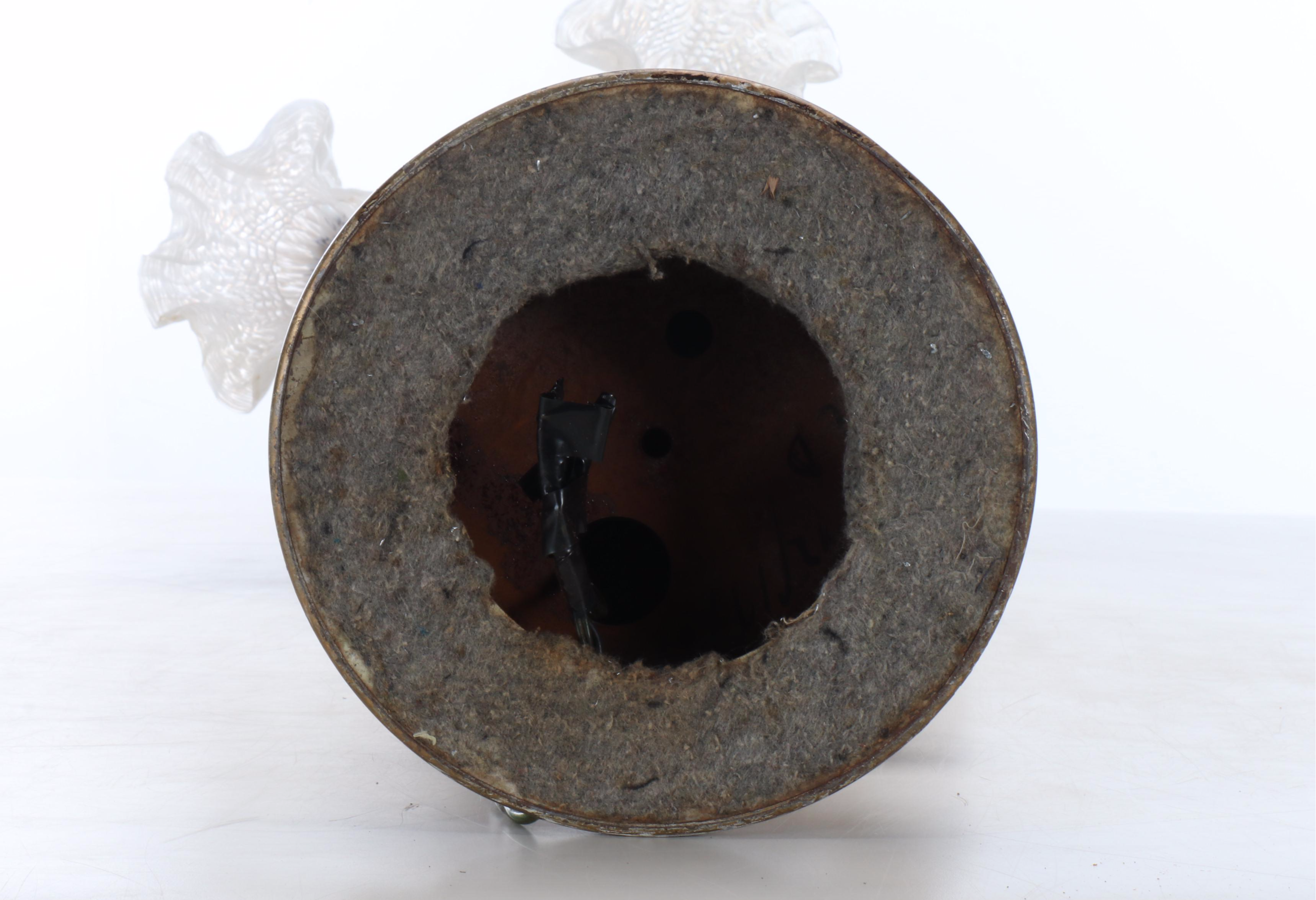 Art Nouveau Style Figural Table Lamp