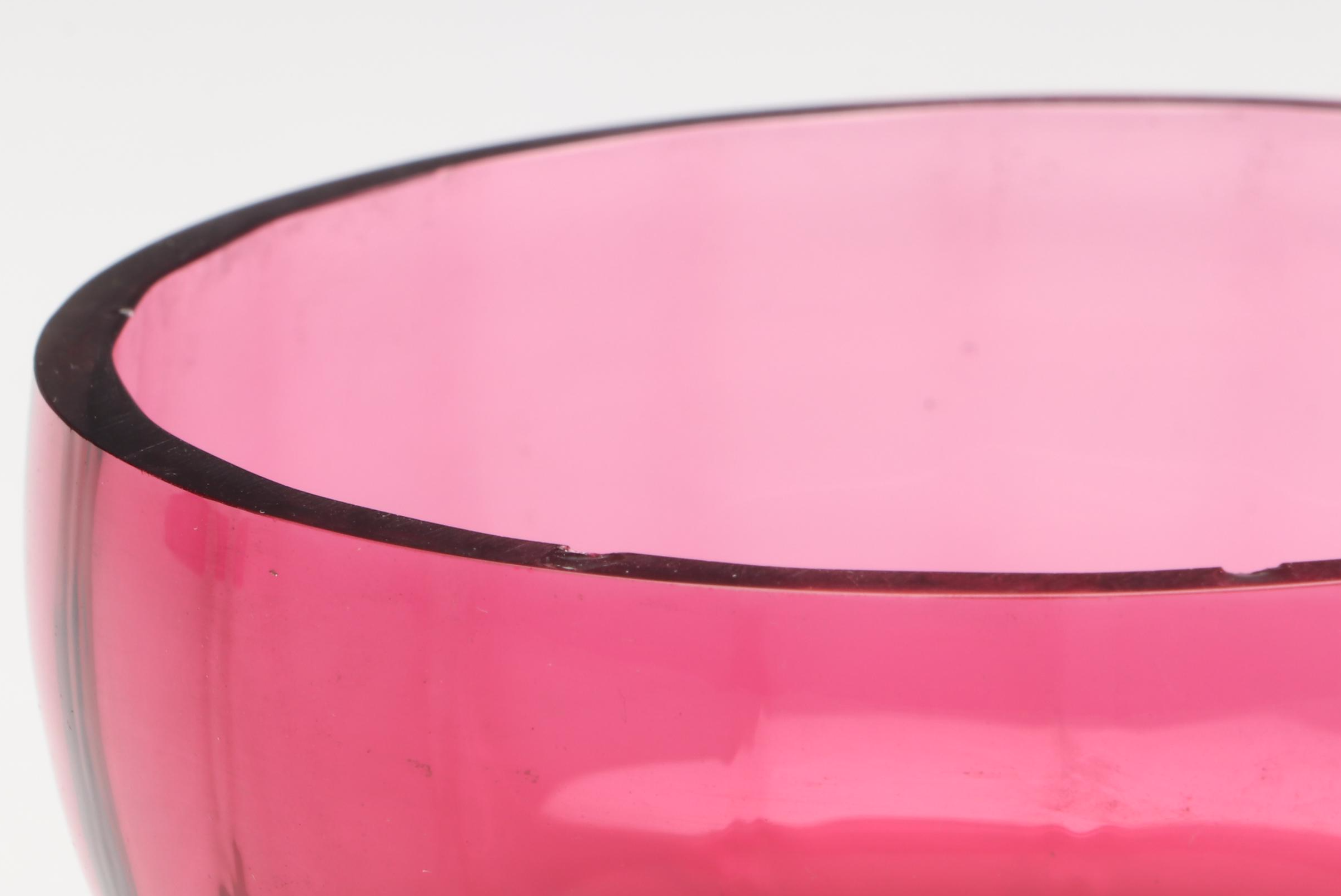 Pilgrim Cranberry Glass Pitcher with Bud Vase, Lidded Jar and Other Décor