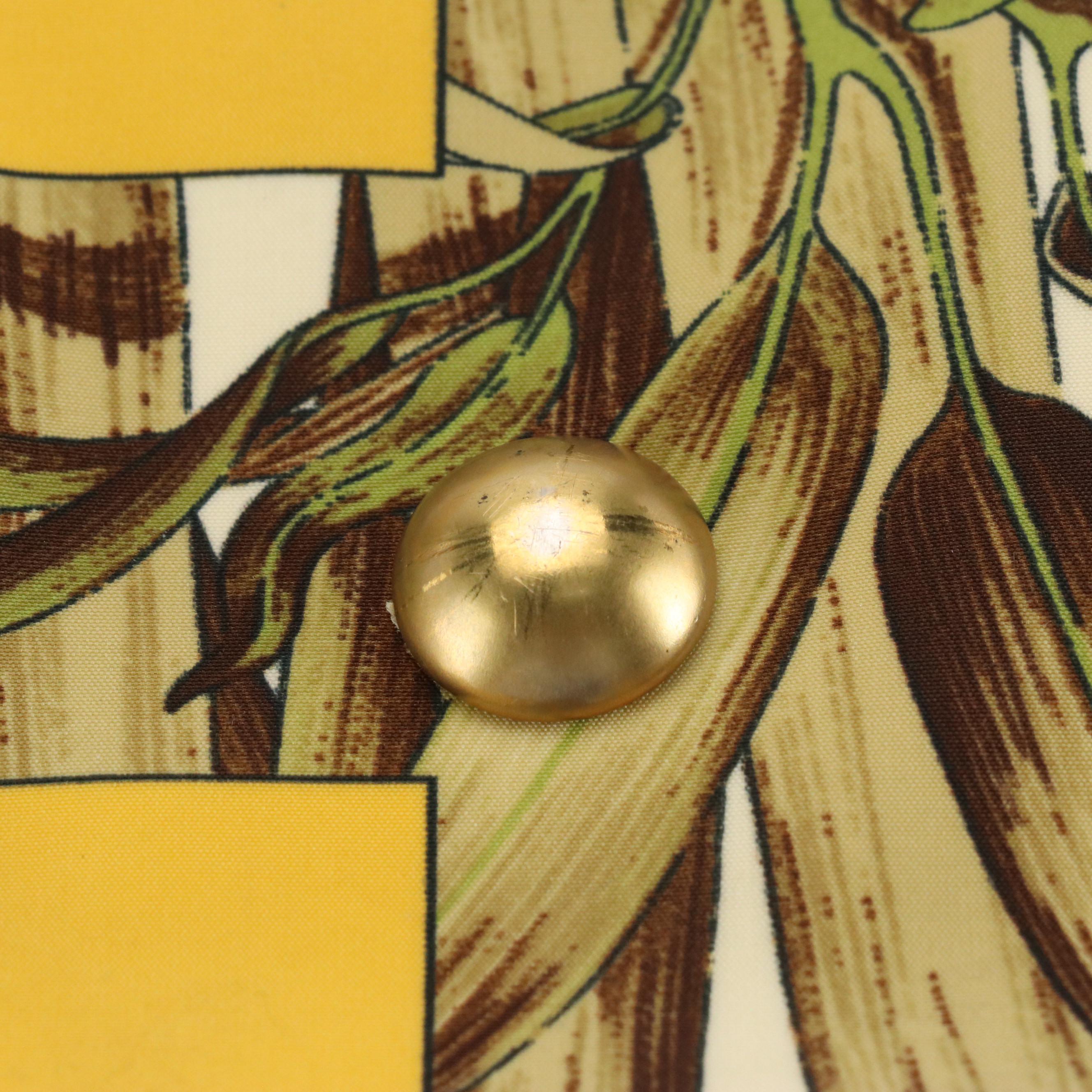 Salvatore Ferragamo Multicolor Mixed Print Nylon Weekender Bag with Leather Trim