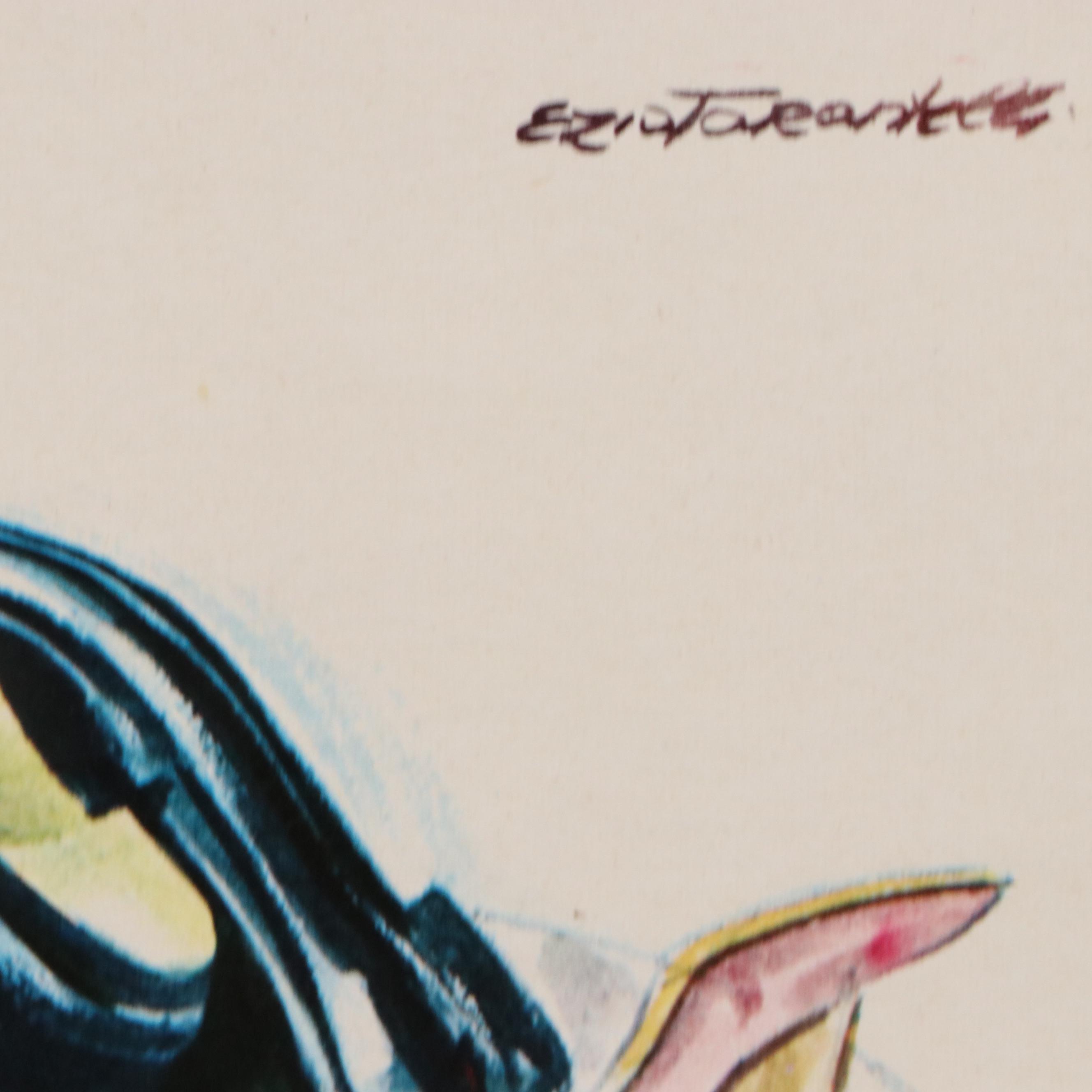 Steve McQueen Offset Movie Poster "Per Favore Non Toccate Le Palline"