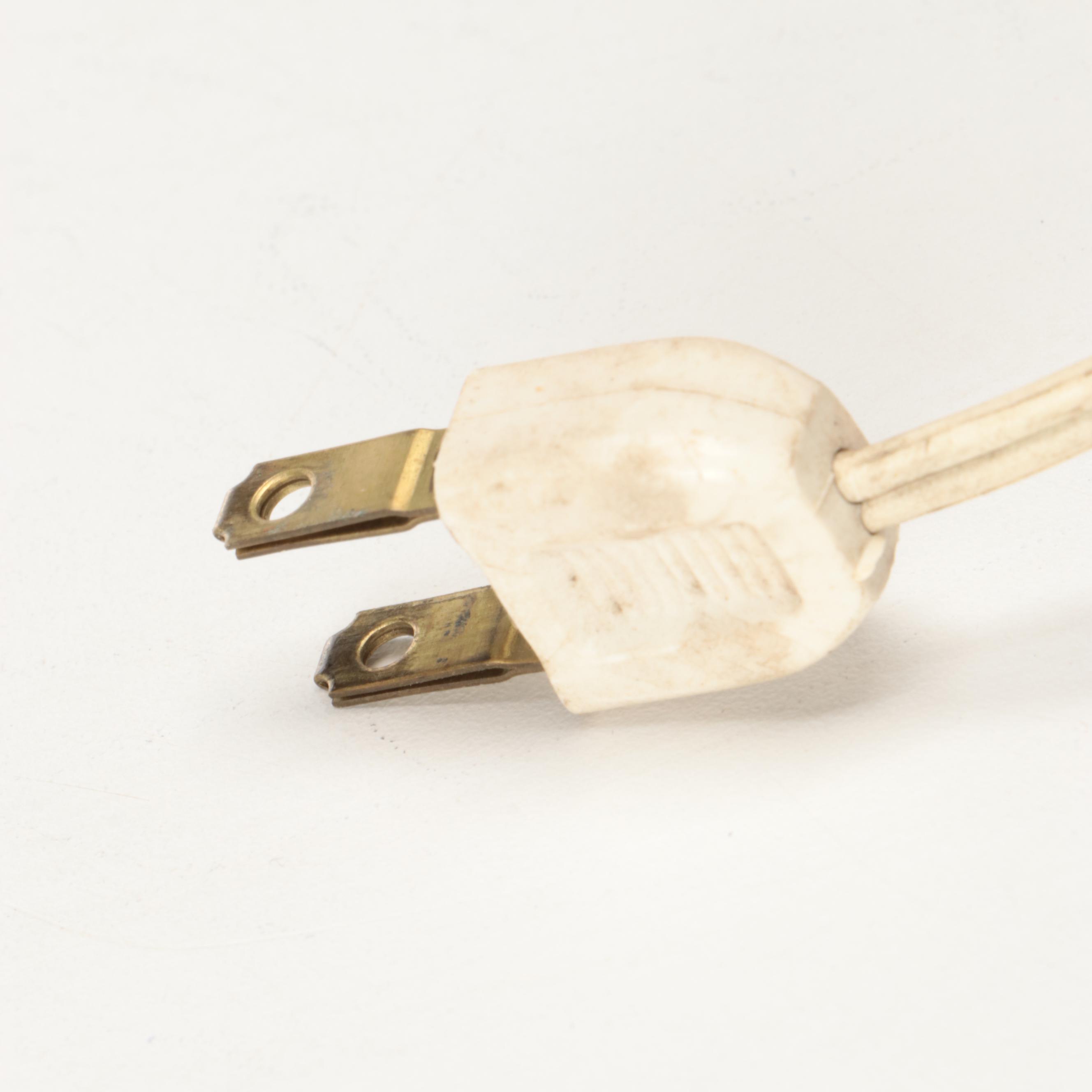 Mid Century Modern Yellow Table Lamp