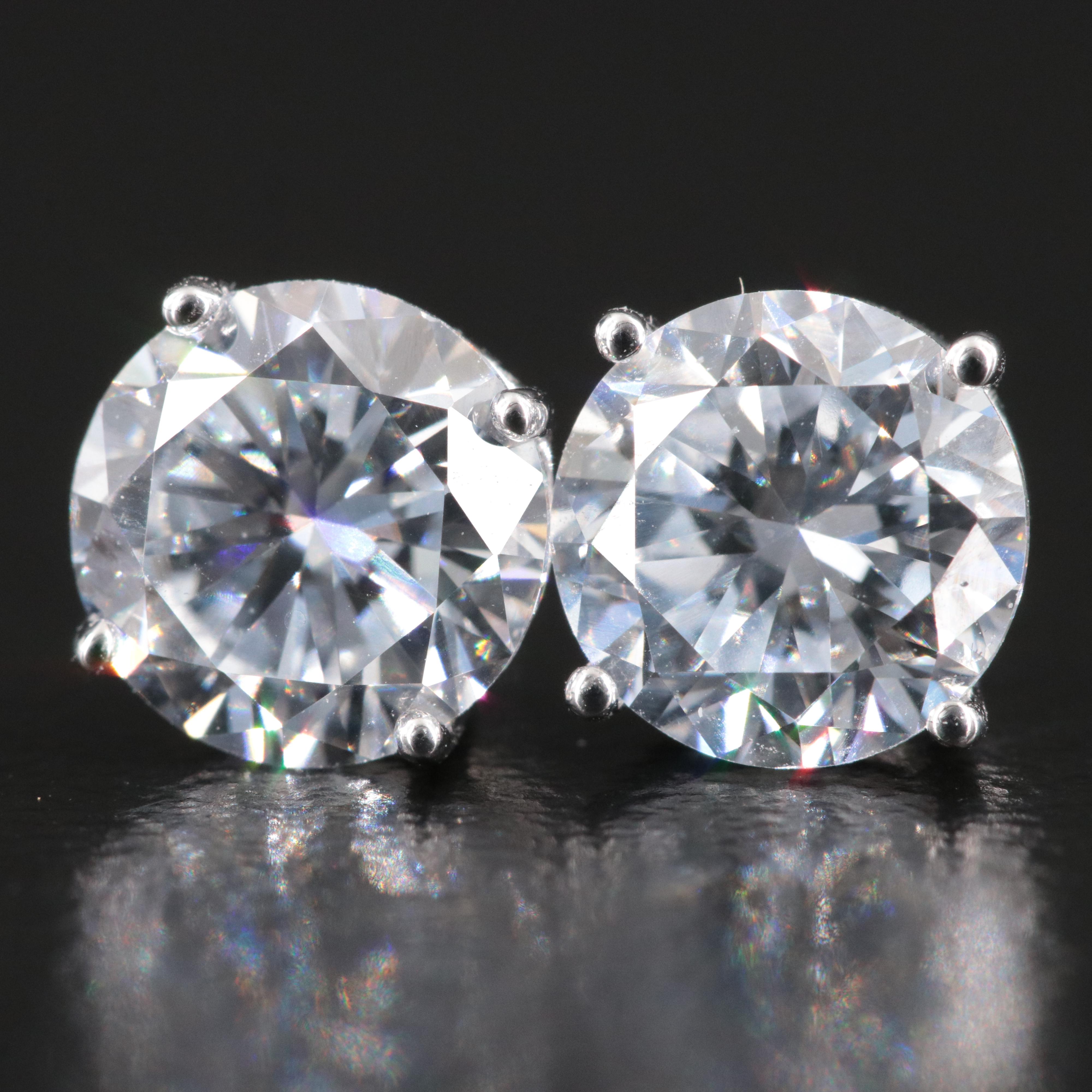 14K 1.85 CTW Lab Grown Diamond Stud Earrings