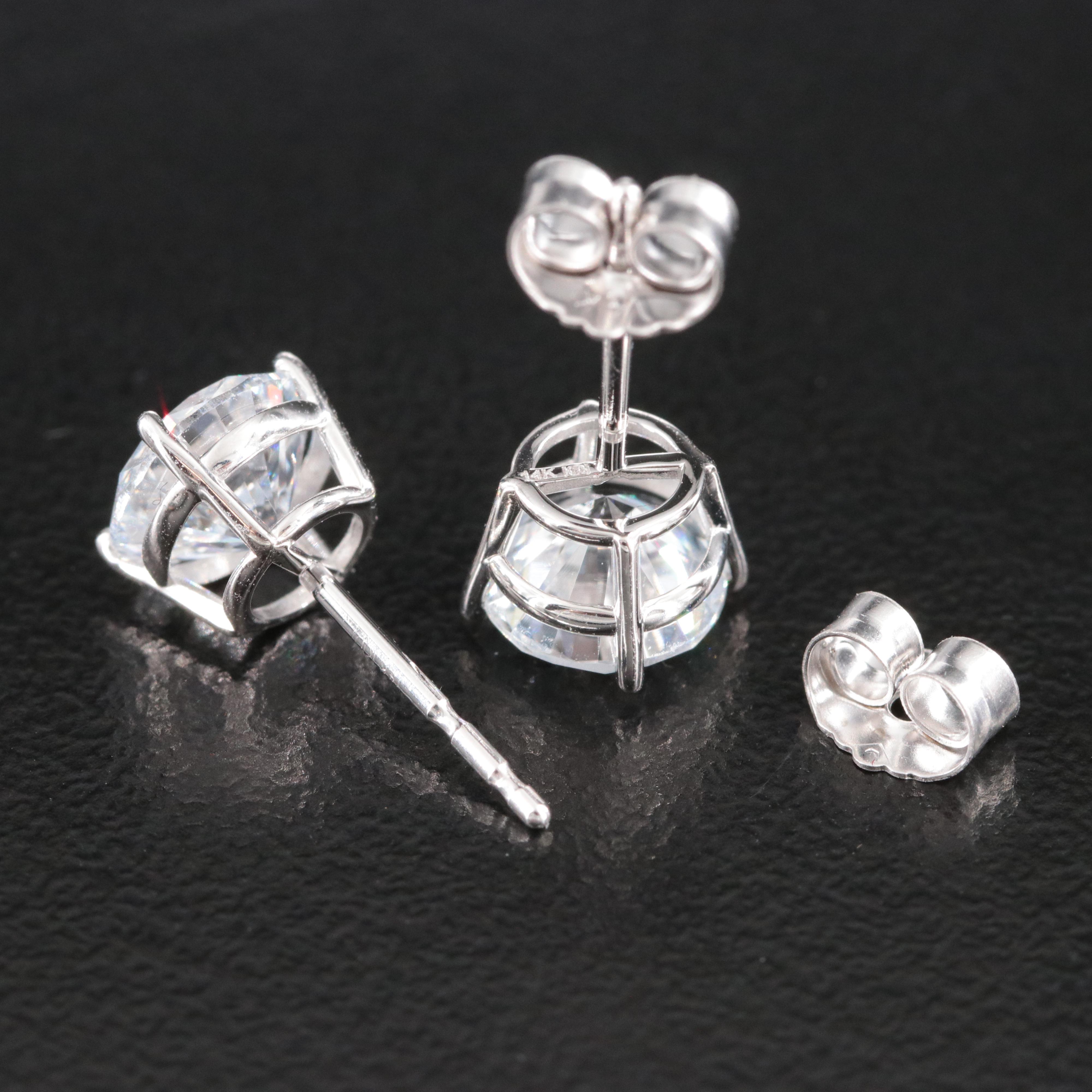 14K 1.85 CTW Lab Grown Diamond Stud Earrings