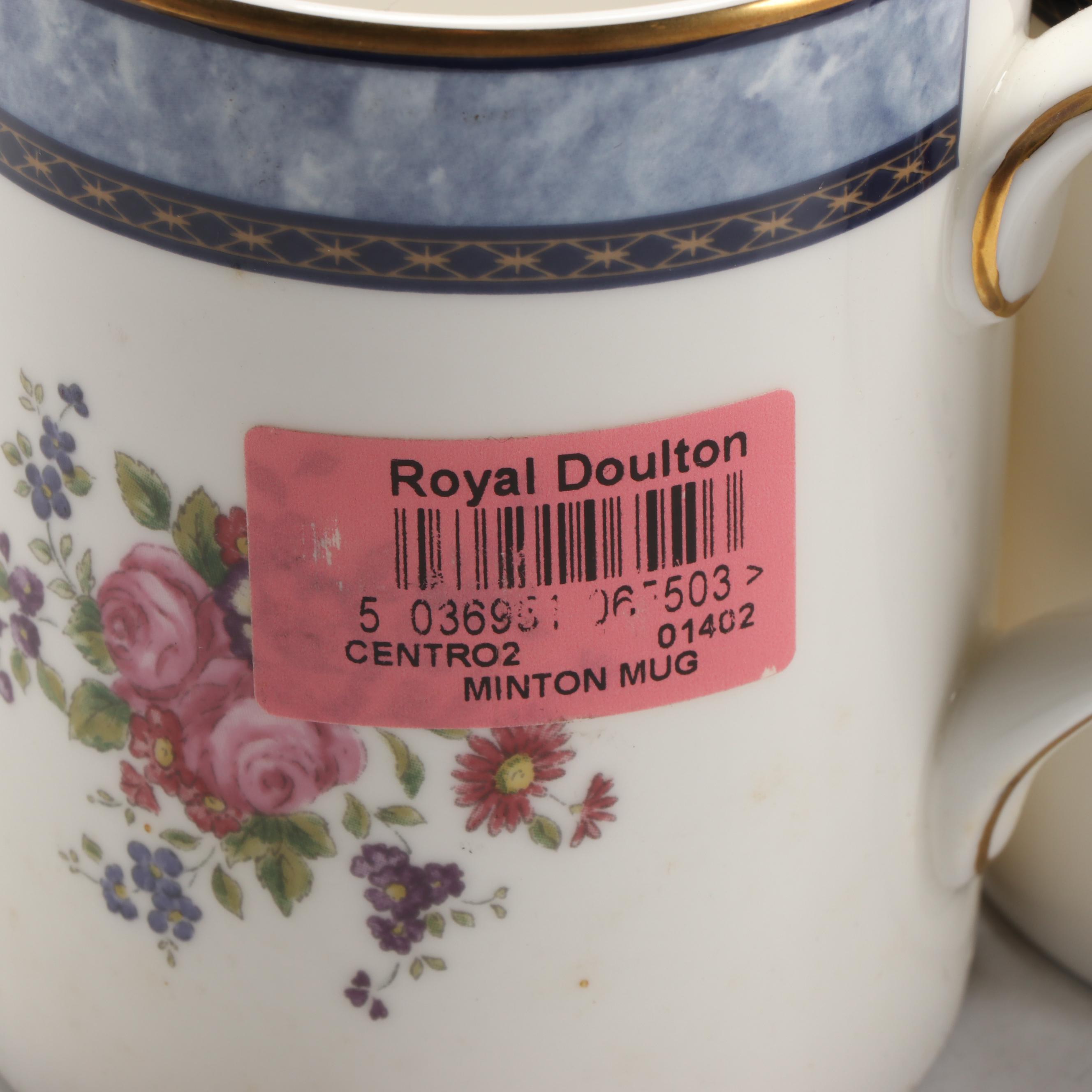 Royal Doulton "Centennial Rose" Tea and Coffee Service with More Dinnerware
