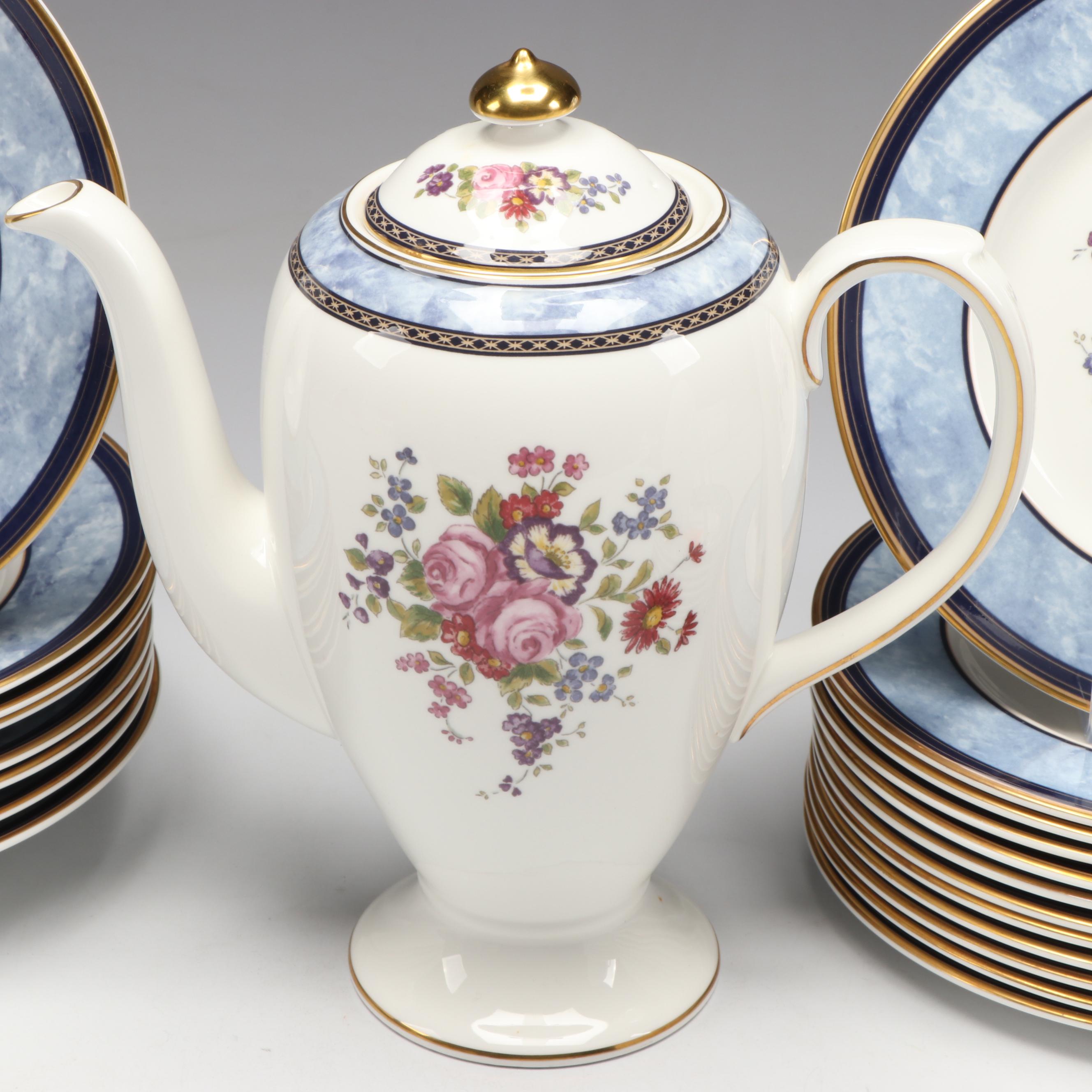 Royal Doulton "Centennial Rose" Tea and Coffee Service with More Dinnerware