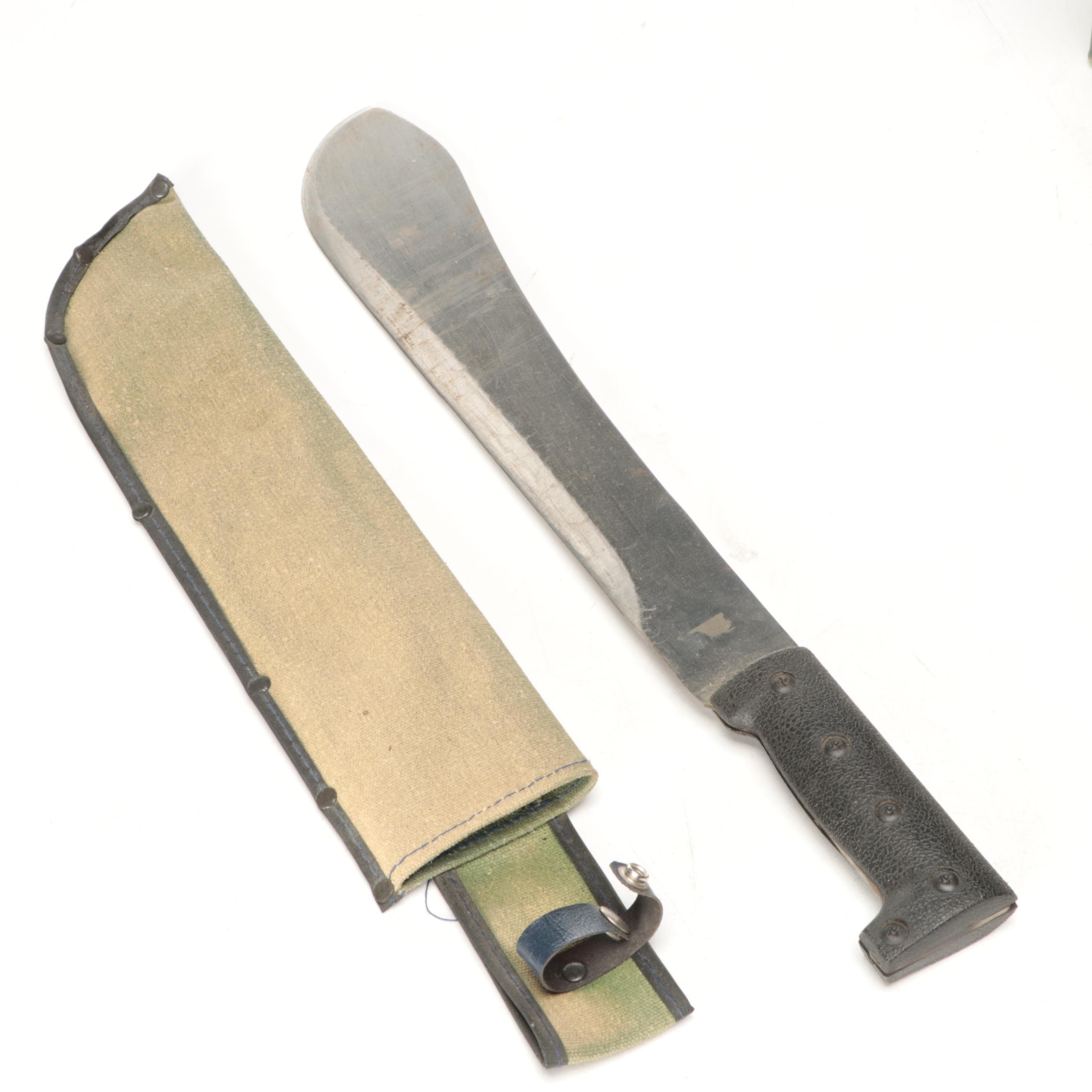 U.S. Military 5.56mm M200 Ammunition Cans with Machete