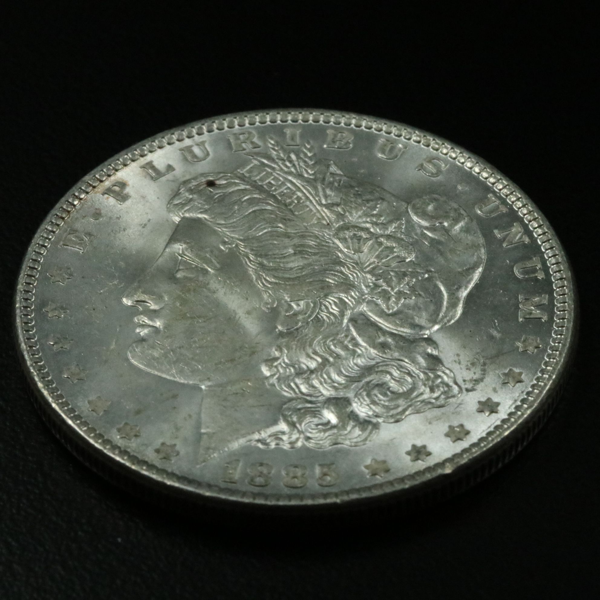 1885 Uncirculated Morgan Silver Dollar