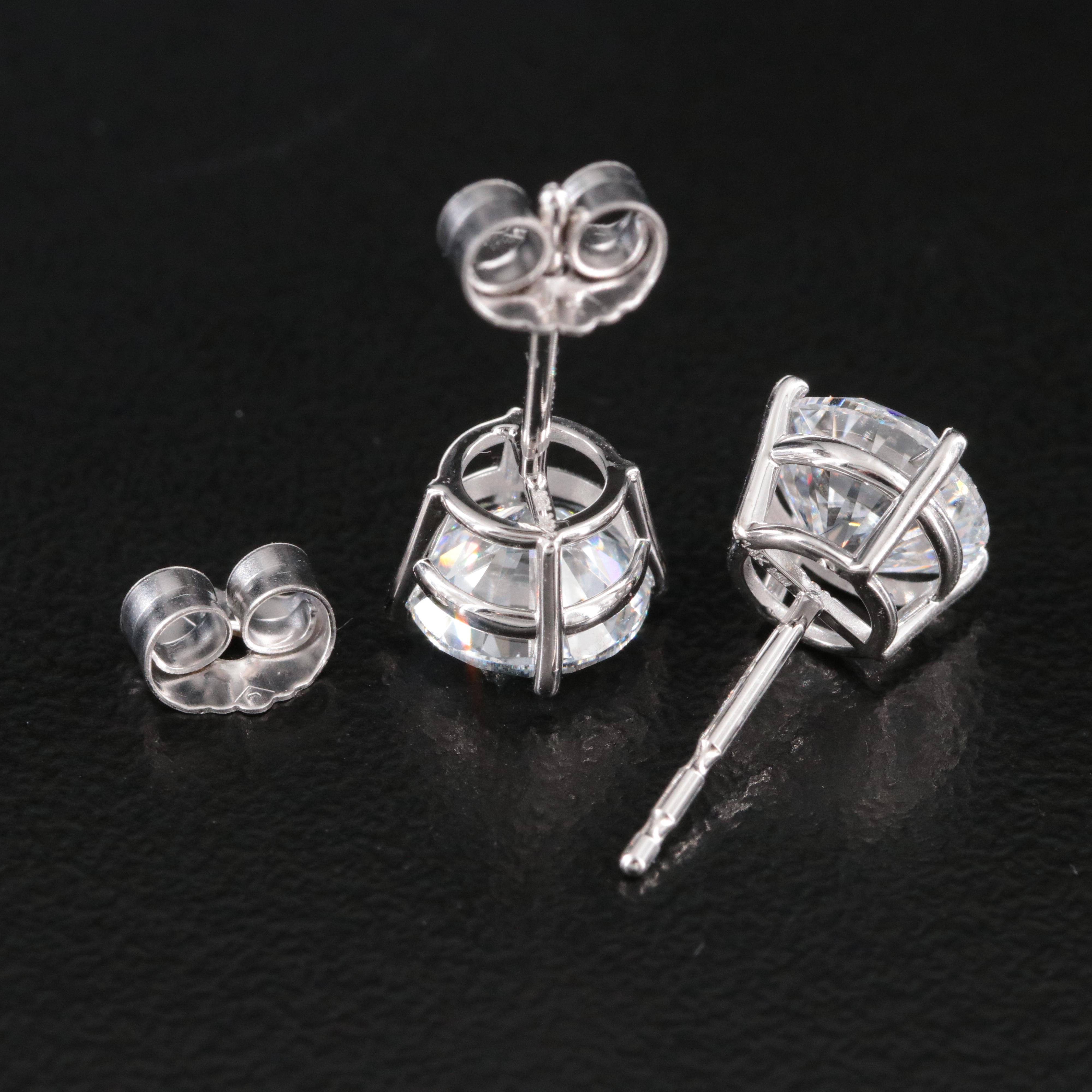 14K 1.90 CTW Lab Grown Diamond Stud Earrings
