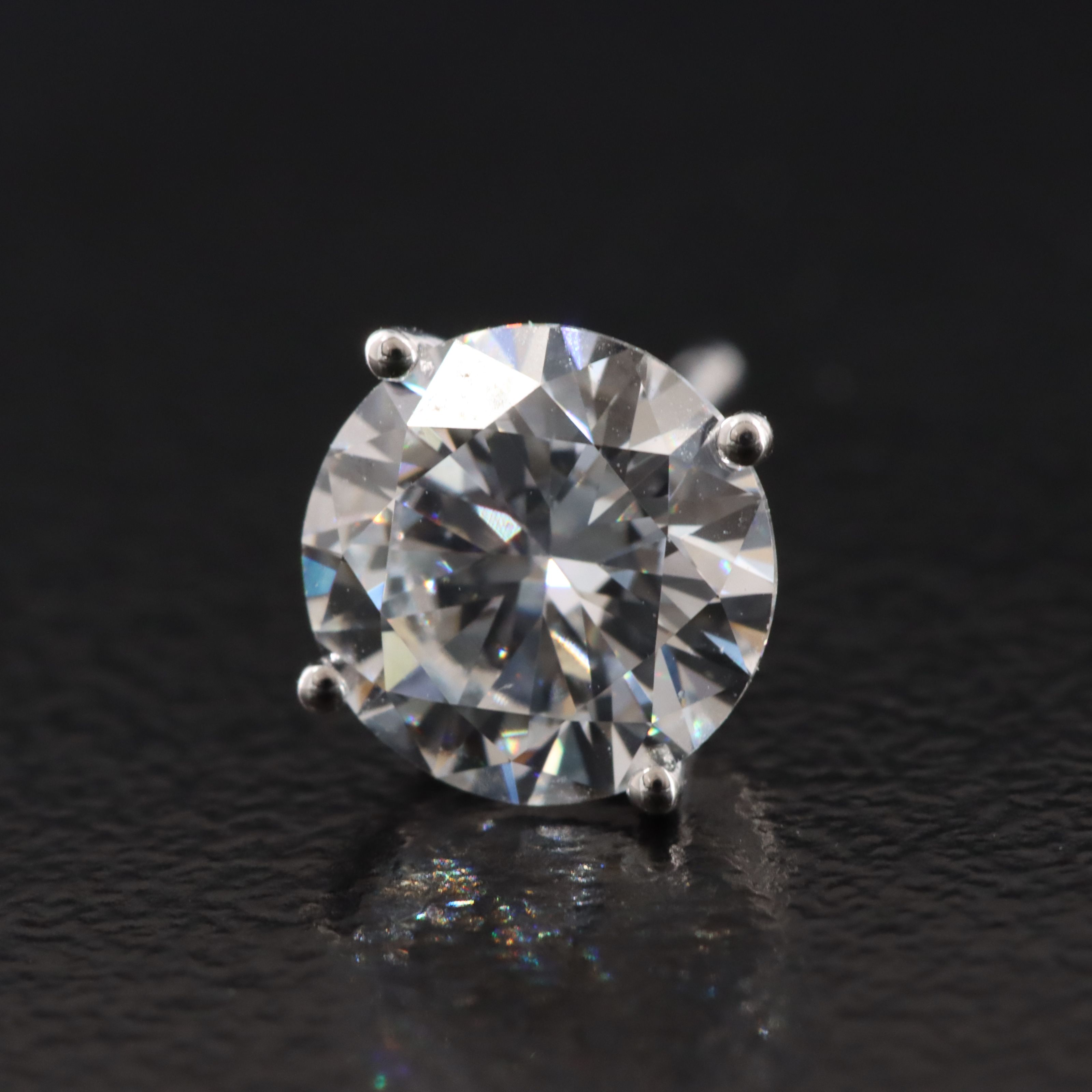 14K 2.07 CTW Lab Grown Diamond Stud Earrings