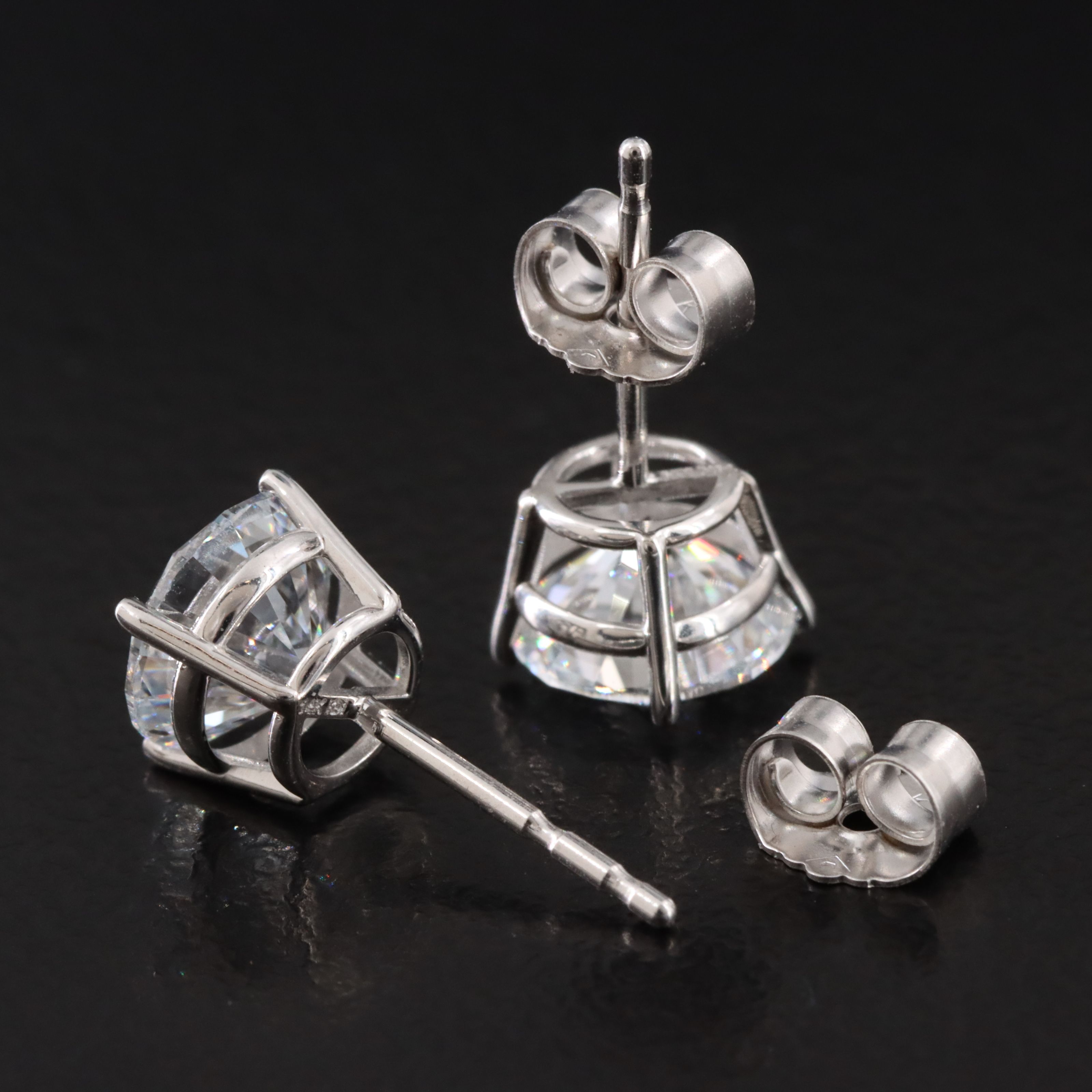 14K 2.07 CTW Lab Grown Diamond Stud Earrings