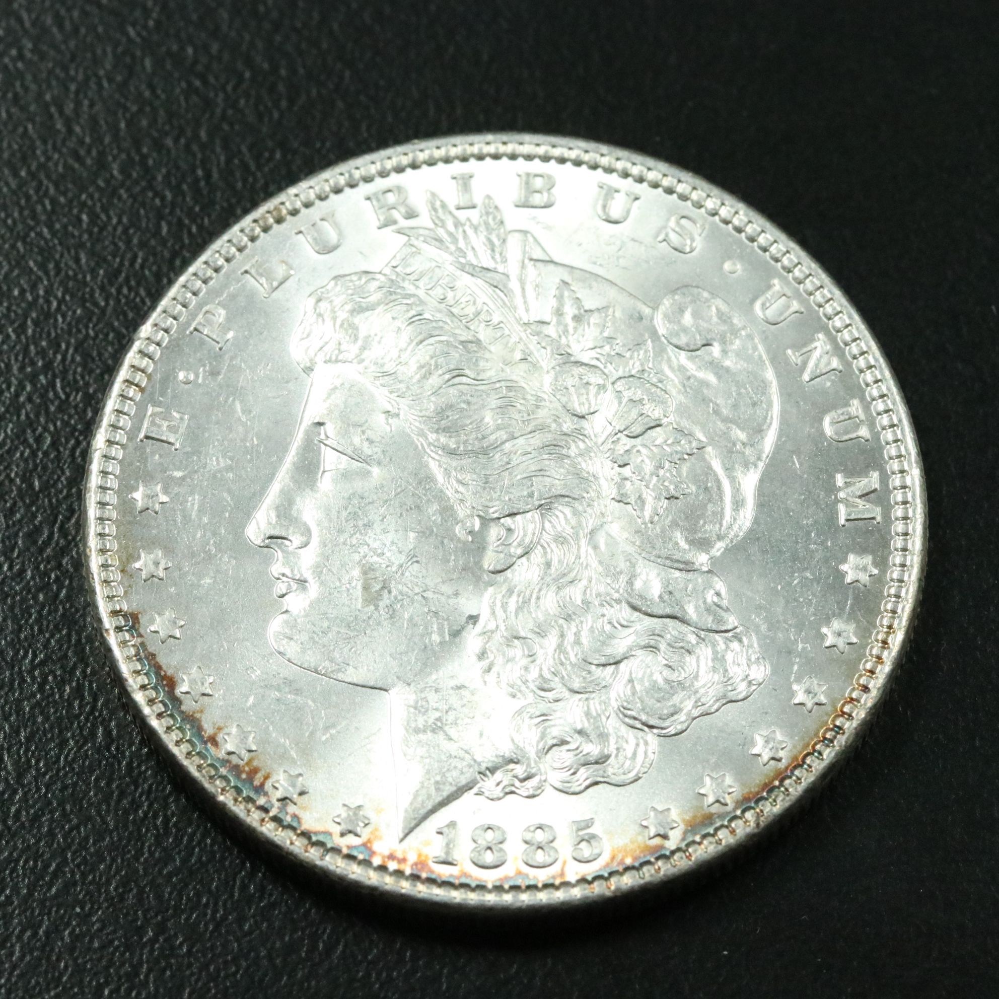 1885 Uncirculated Morgan Silver Dollar